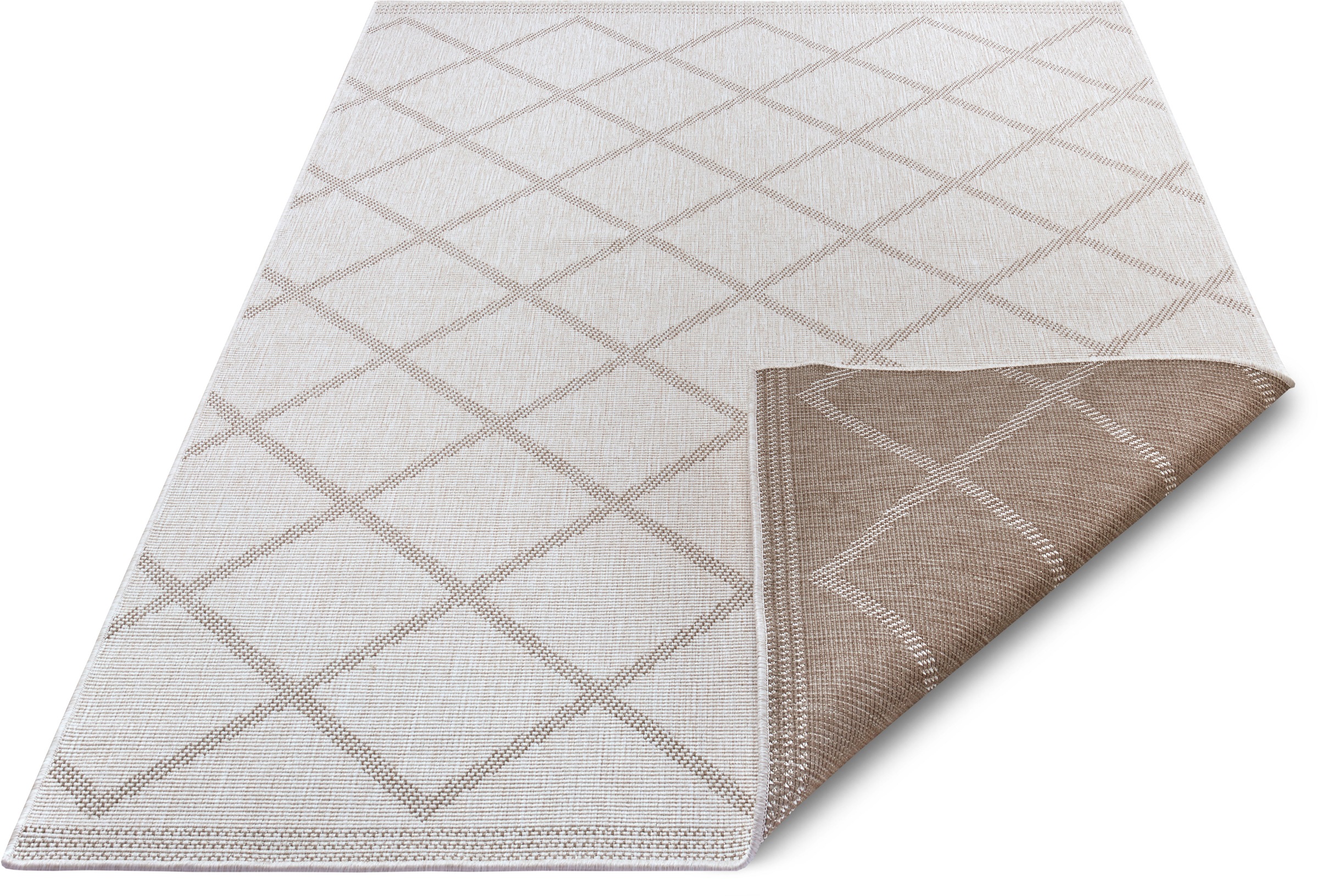 HANSE Home Teppich »Corsica Wendeteppich«, rechteckig, 5 mm Höhe, In-& Outd günstig online kaufen