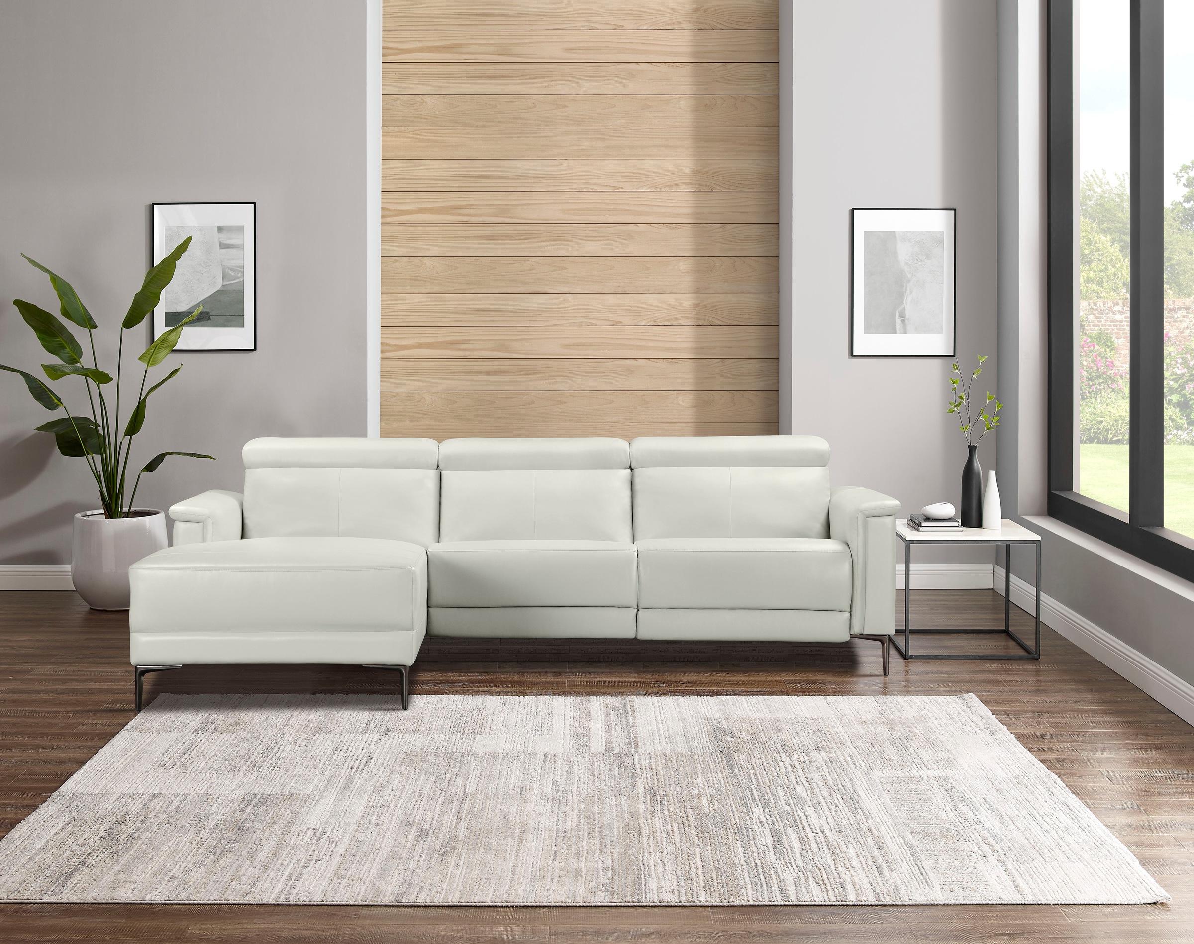Home affaire Ecksofa »Lund, L-Form, 261cm, man. o. elektr. Relaxfunktion (m günstig online kaufen