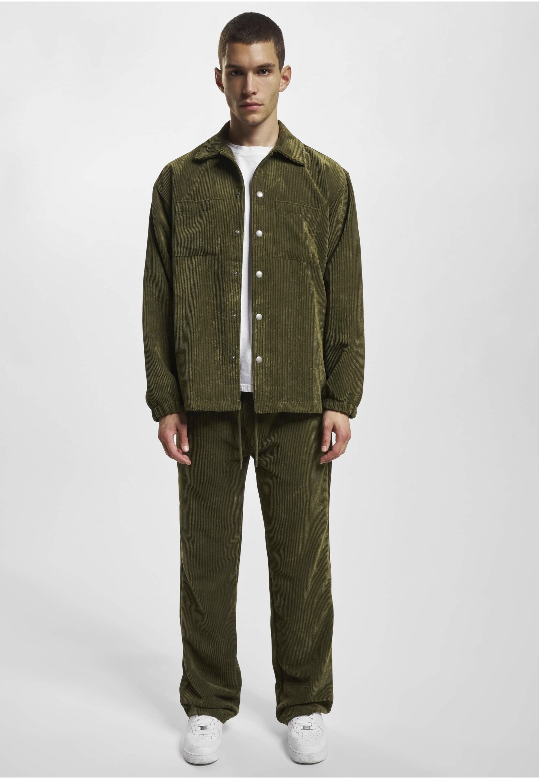 DEF Kurzarmshirt »DEF Herren DEF Cord Shirt« 1 Stk.