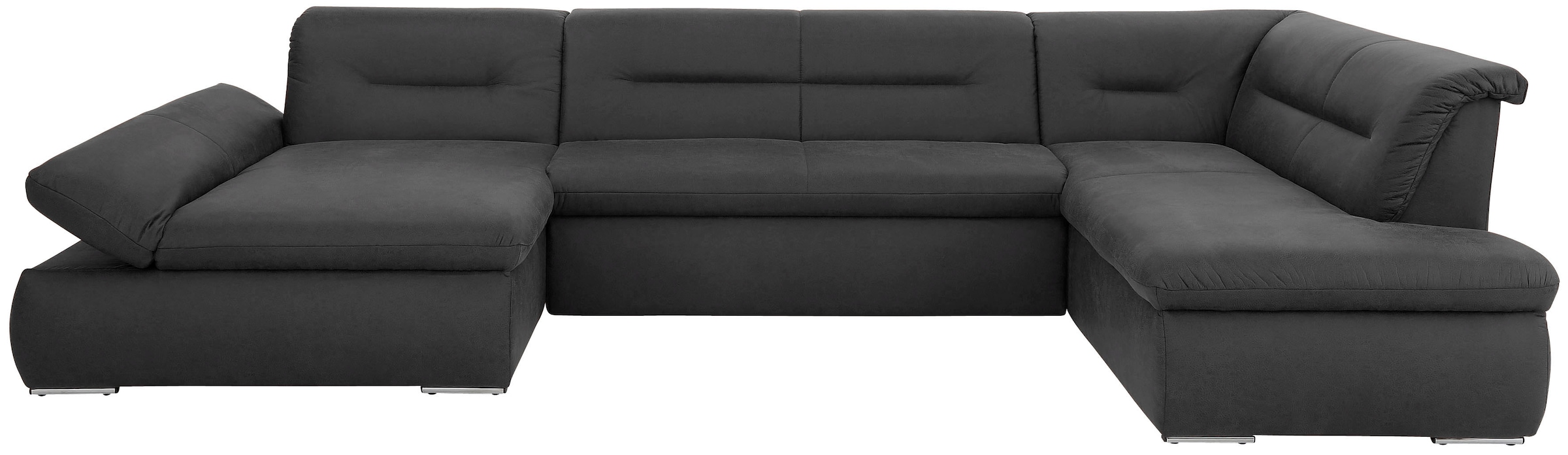 INOSIGN Wohnlandschaft »Avesa U-Form«, Wahlweise mit Armteilverstellung und Bettfunktion, B/T/H: 355/216/80cm