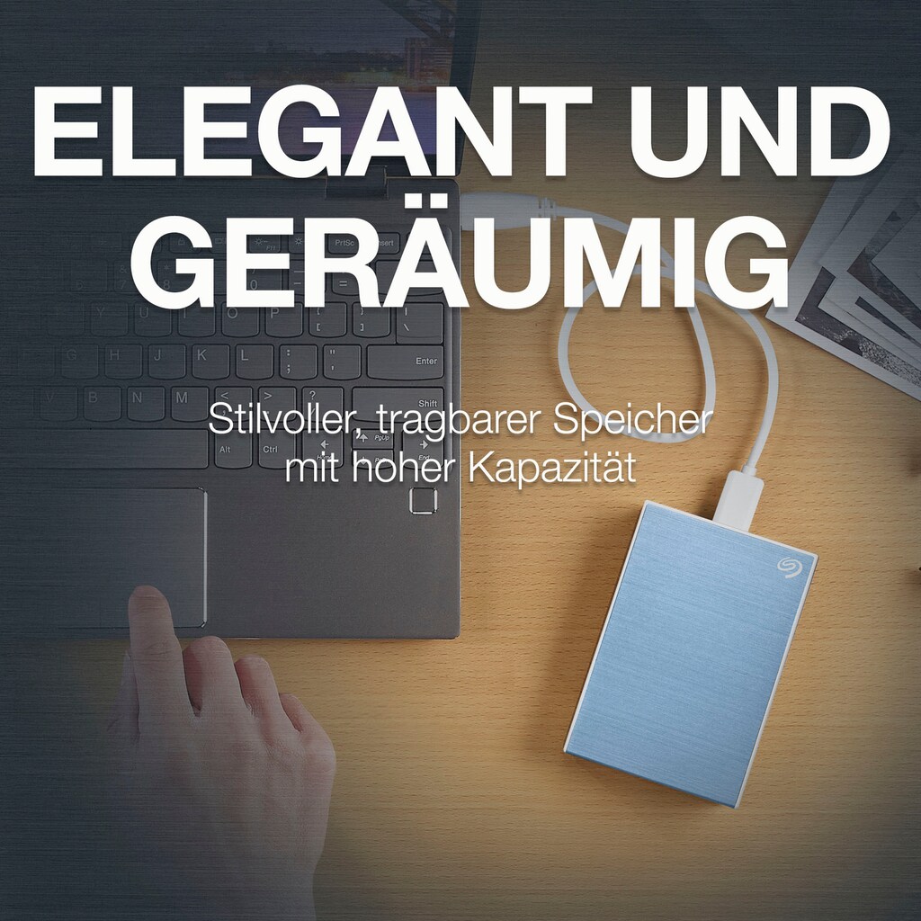 Seagate externe HDD-Festplatte »One Touch Portable 1TB«, 2,5 Zoll, Anschluss USB 3.2