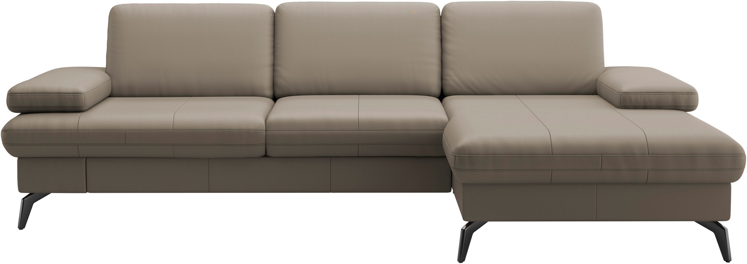 sit&more Ecksofa »Morris L-Form, inkl. Sitztiefenverstellung« wahlweise mit günstig online kaufen