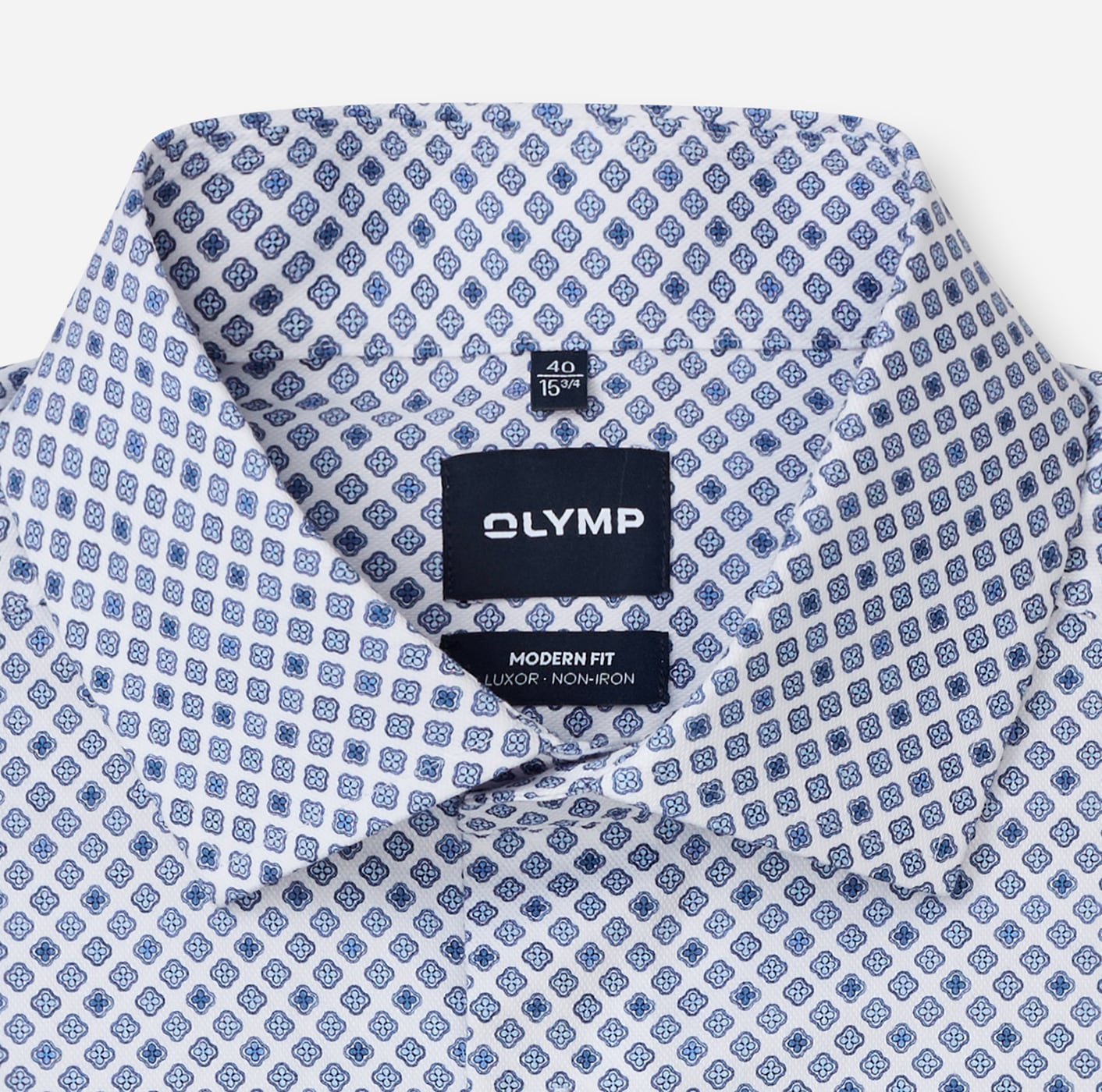 OLYMP Langarmhemd »Luxor« Businesshemd, Global-Kentkragen, Modern Fit