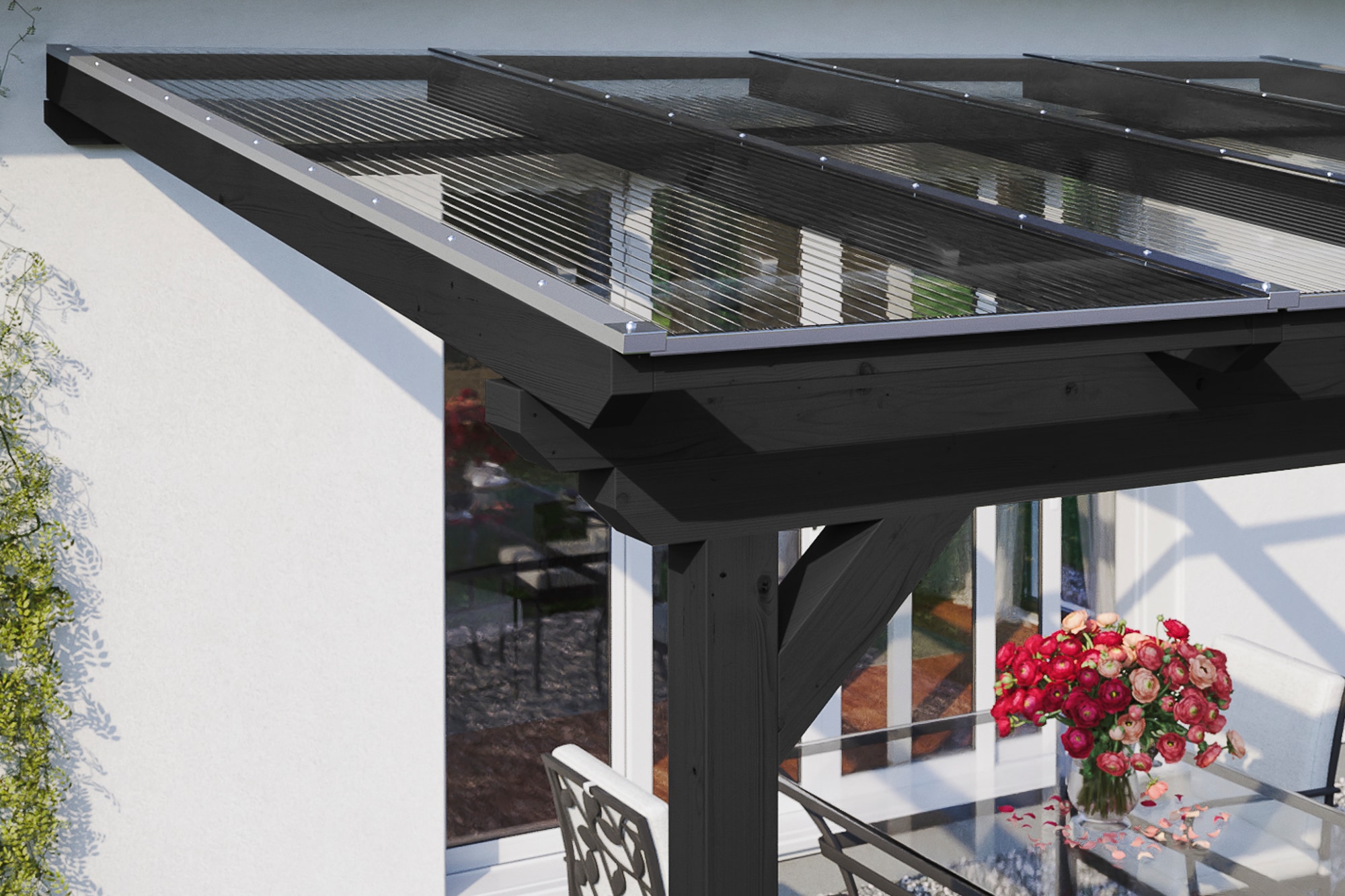 Skanholz Terrassendach »Ancona«