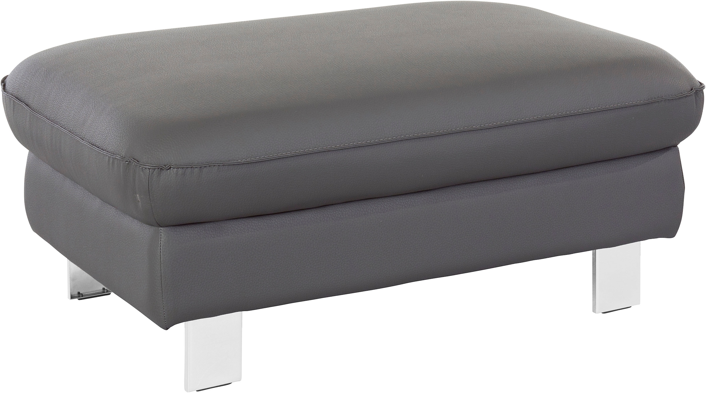 COTTA Hocker »Driver« mit edlen Metallfüßen