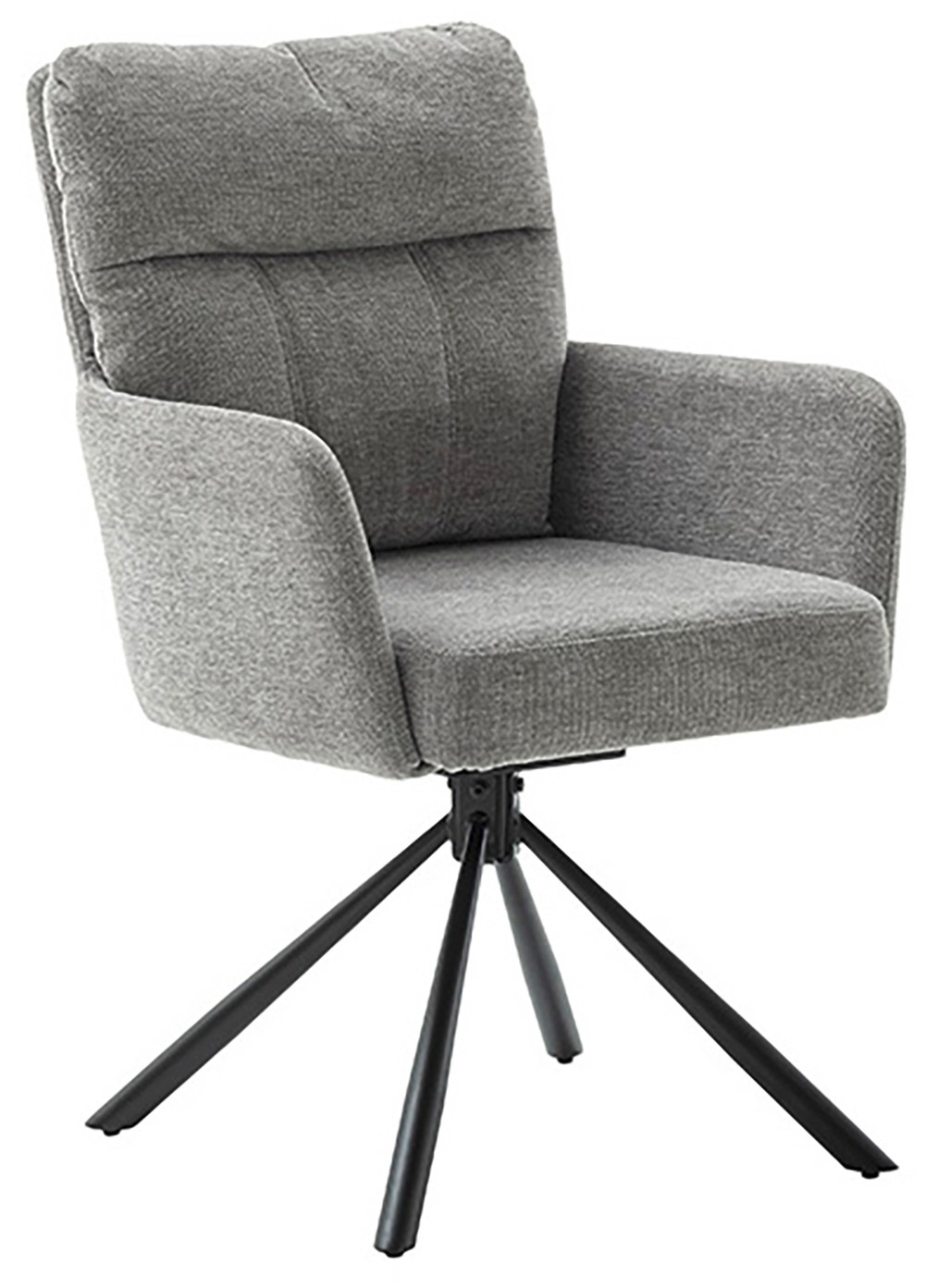 MCA furniture Esszimmerstuhl »UTICA« () (2er-Set), drehbar 180°, Taschenfed günstig online kaufen