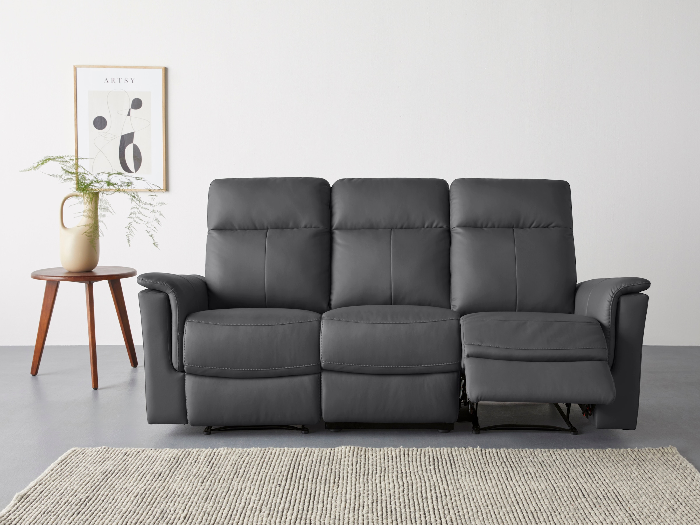 Home affaire 3-Sitzer »Southbrook«, mit manueller und elektrischer Relaxfunktion