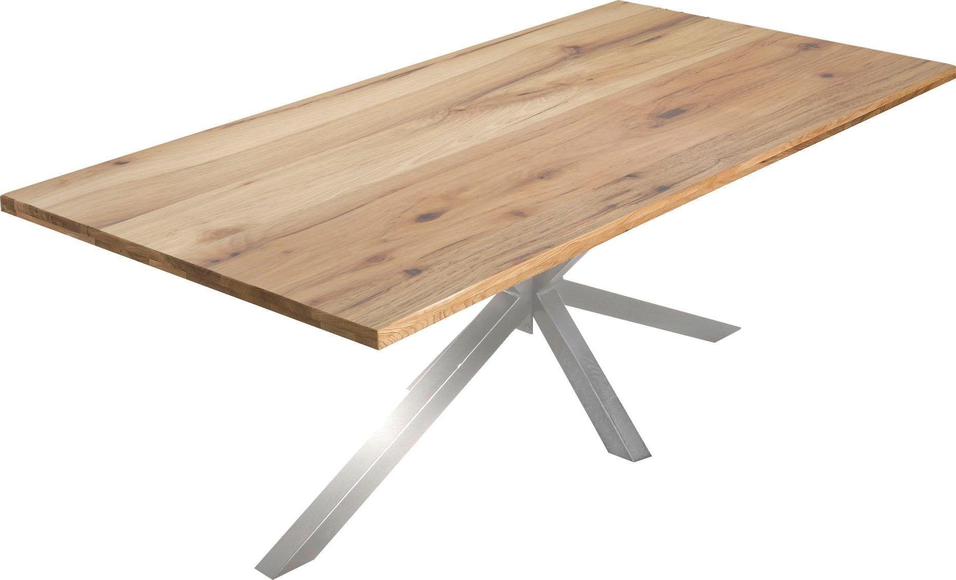 SIT Esstisch »Tops&Tables« Tischplatte auf 4 cm aufgedoppelt günstig online kaufen