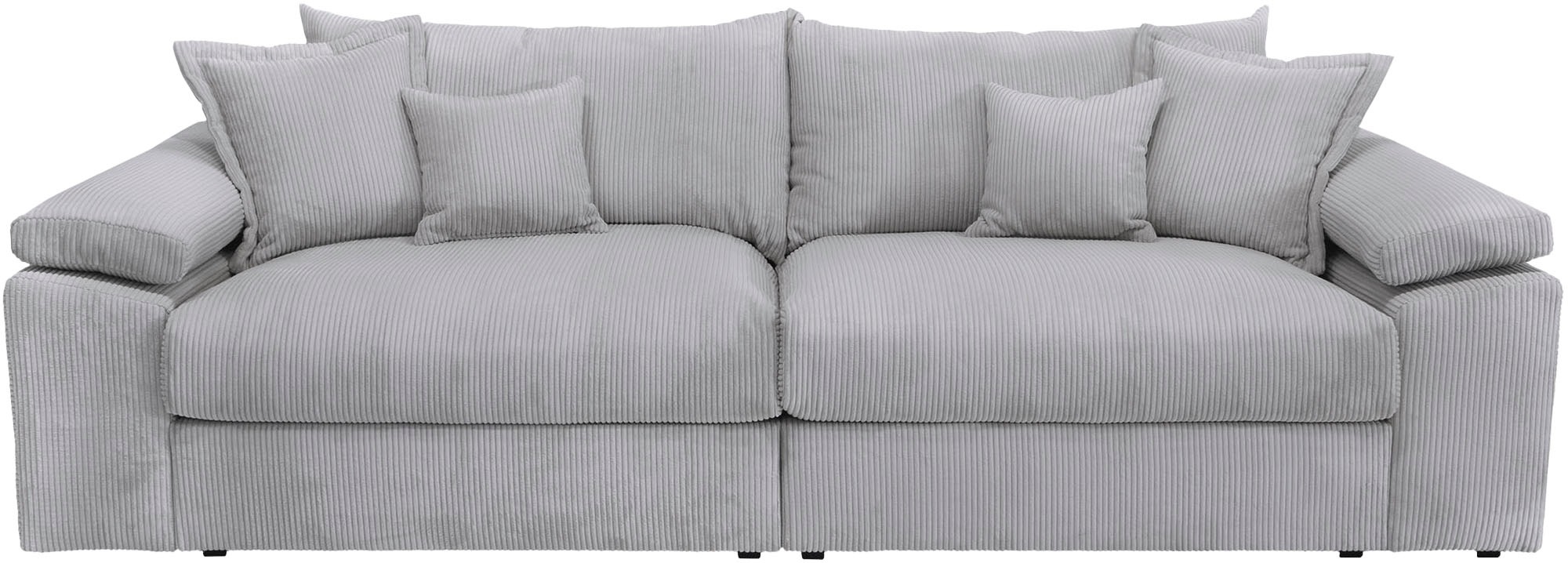 Home affaire Big-Sofa »Soft&Cosy XL - Breite 246 cm«, Mega-Sofa, in Cord, F günstig online kaufen