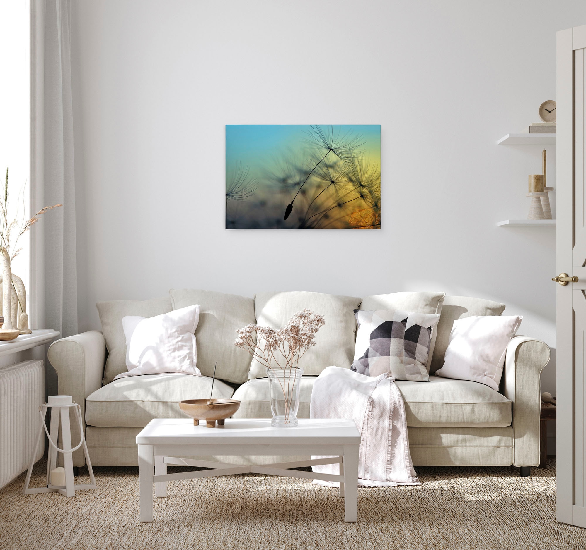 A.S. Création Leinwandbild »Flying Dandelion«, Keilrahmenbild