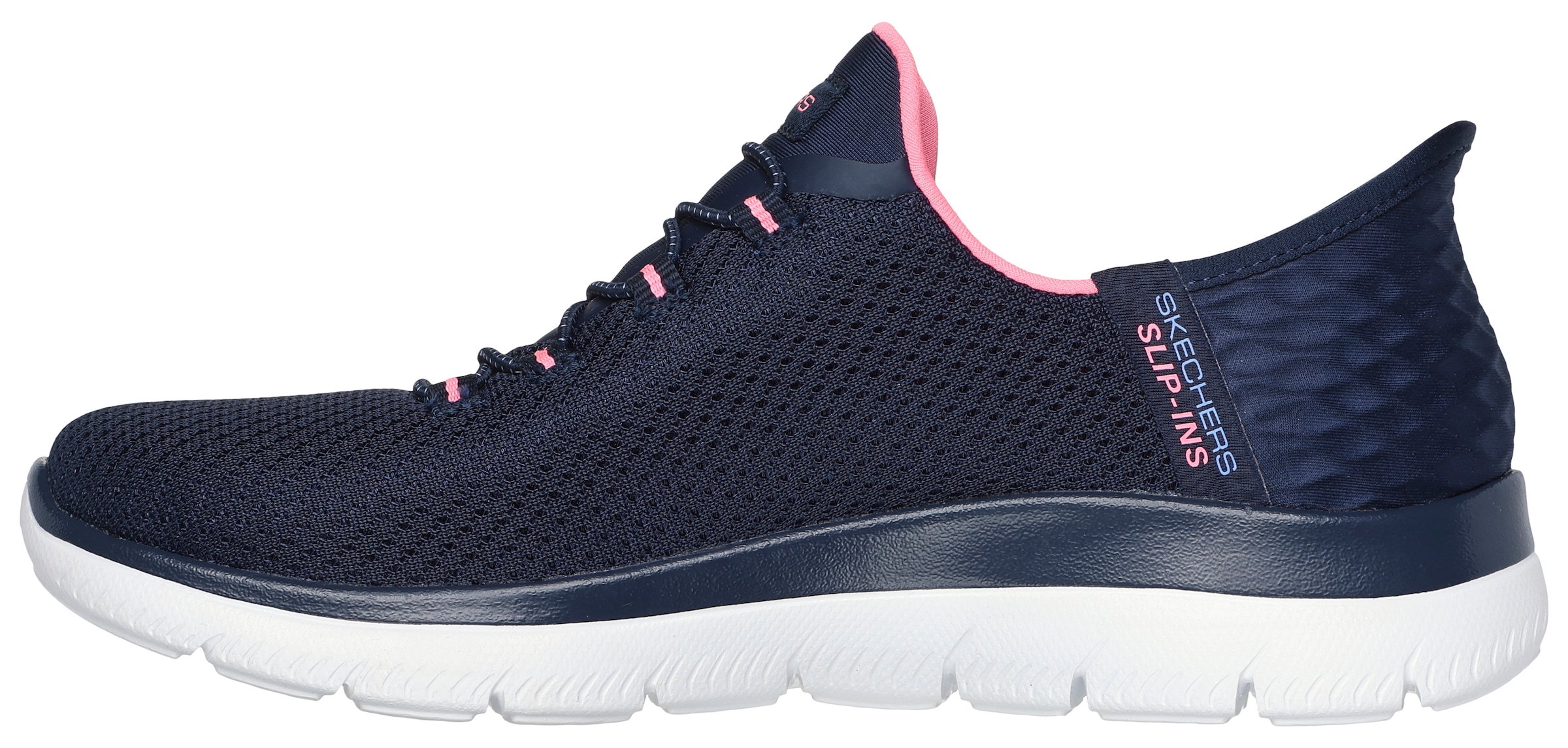 Skechers Slip-On Sneaker »SUMMITS-DIAMOND DREAM«, Schlupfschuh, Freizeitschuh mit praktischer Slip-Ins Funktion