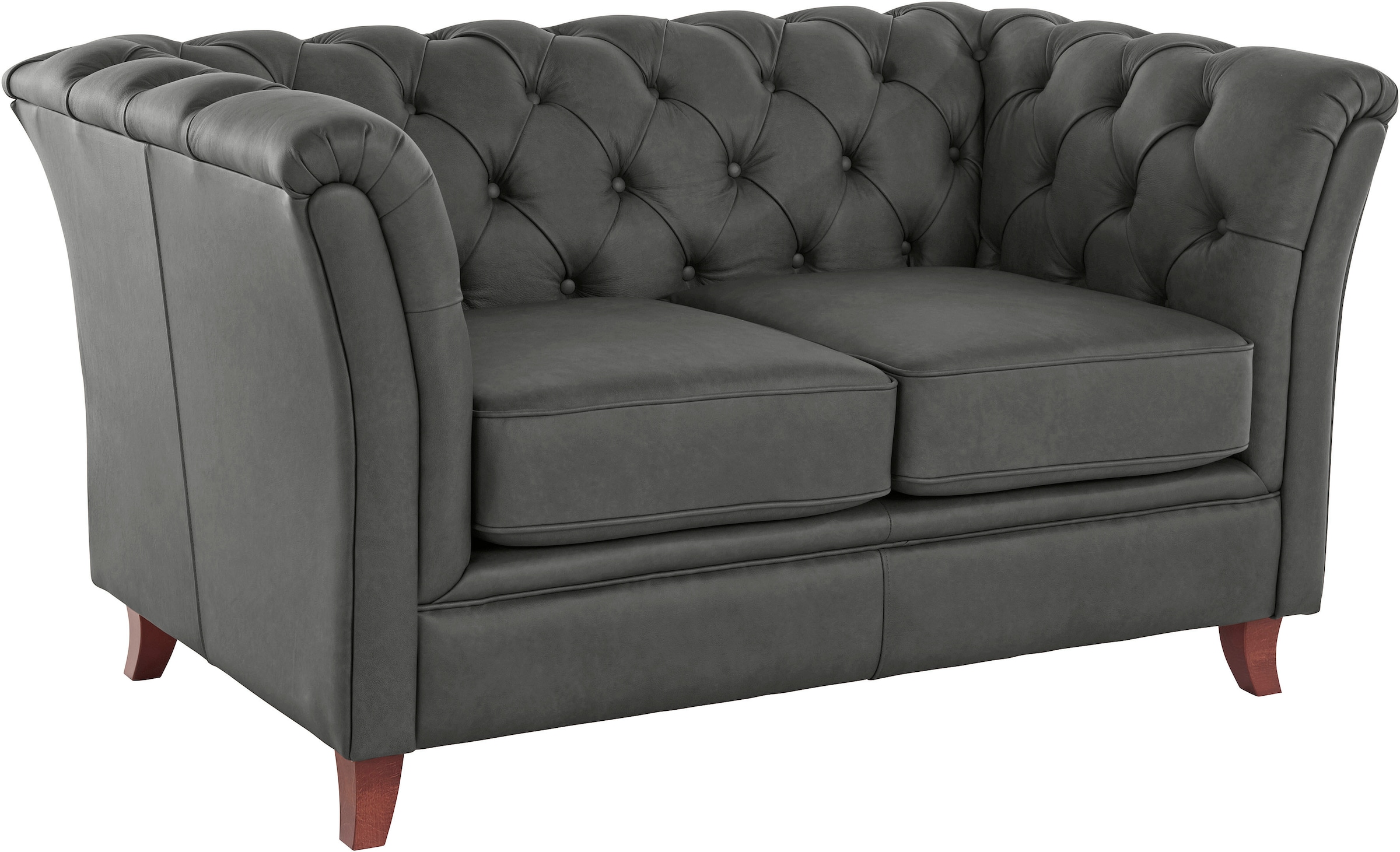 Home affaire Chesterfield-Sofa »Reims«, mit echter Chesterfield-Knopfheftung, hochwertige Verarbeitung