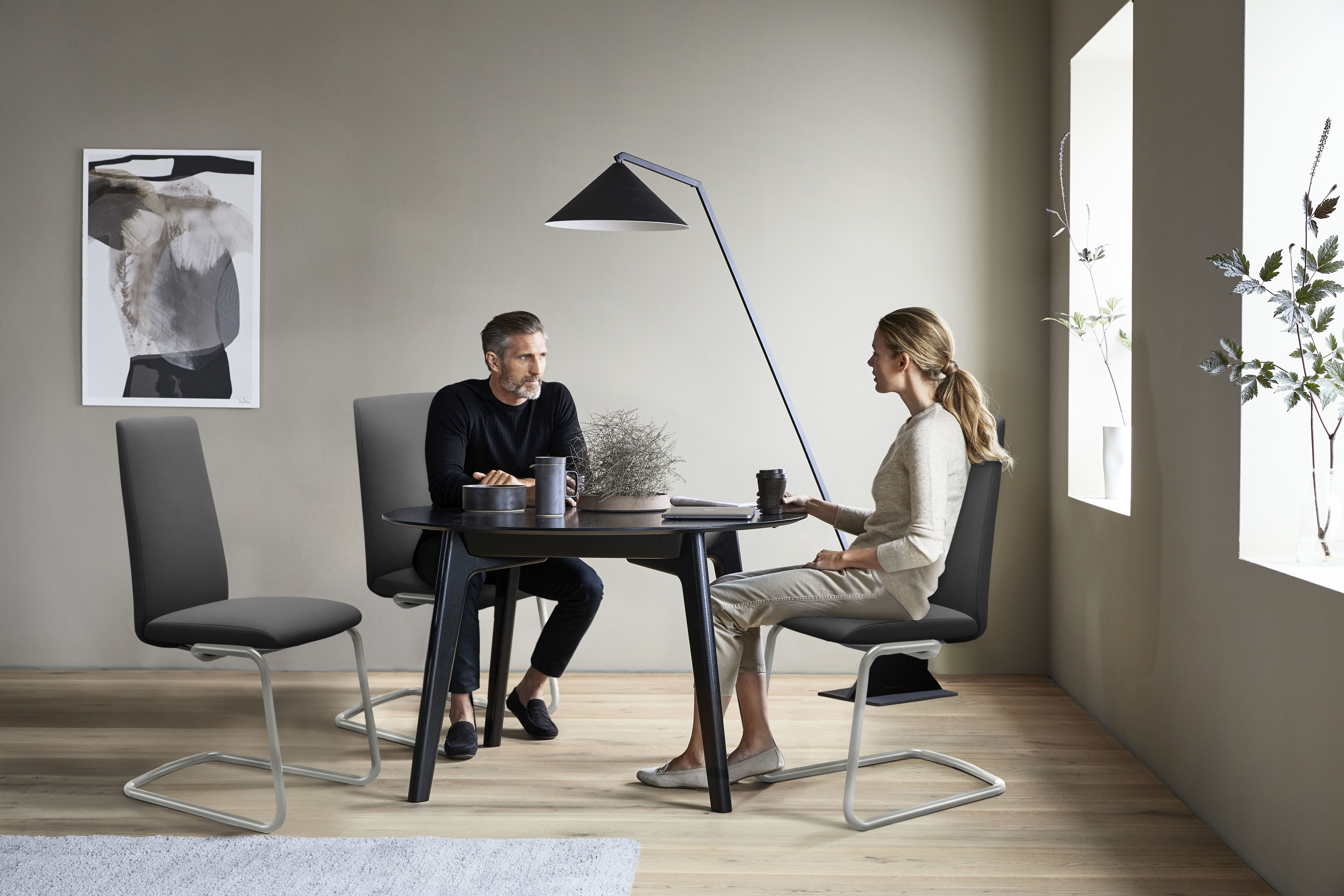 Stressless Polsterstuhl "Laurel" () Microfaser DINAMICA High Back, Größe M, günstig online kaufen
