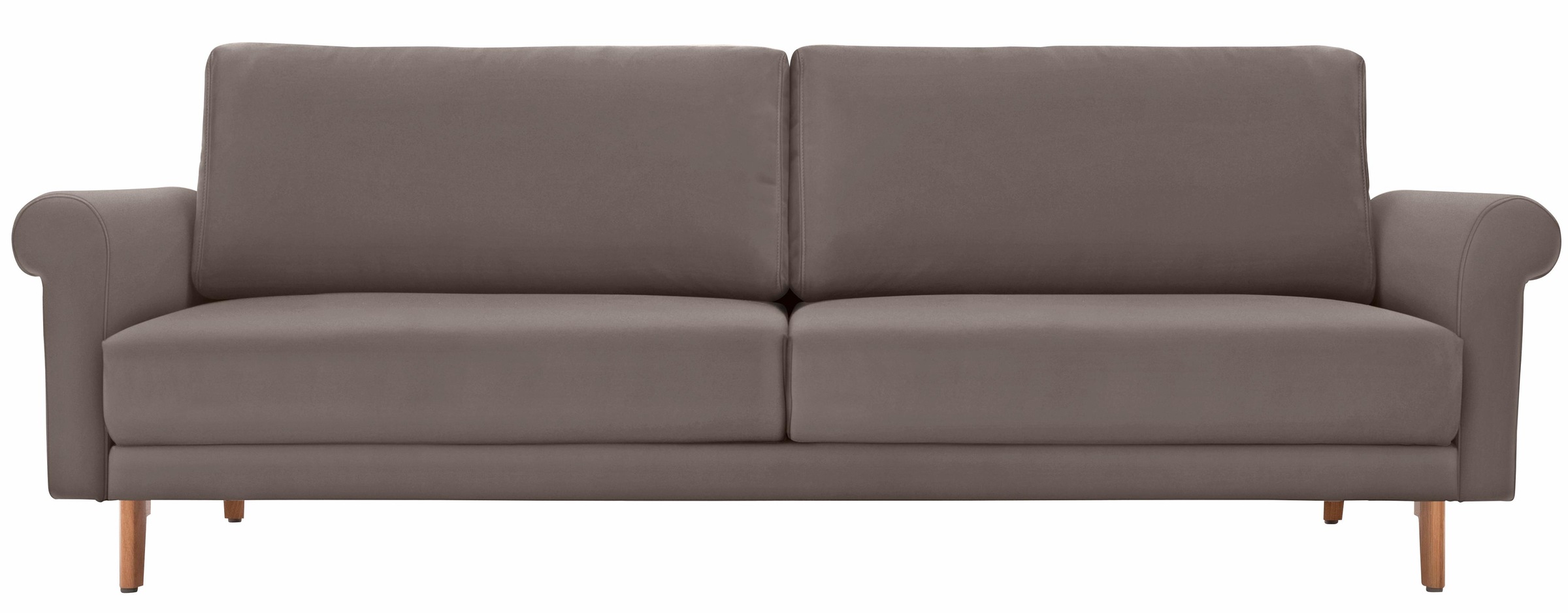 hülsta sofa 2-Sitzer Nussbaum, auf Breite Landhaus, cm 168 bestellen Füße »hs.450«, Raten modern in