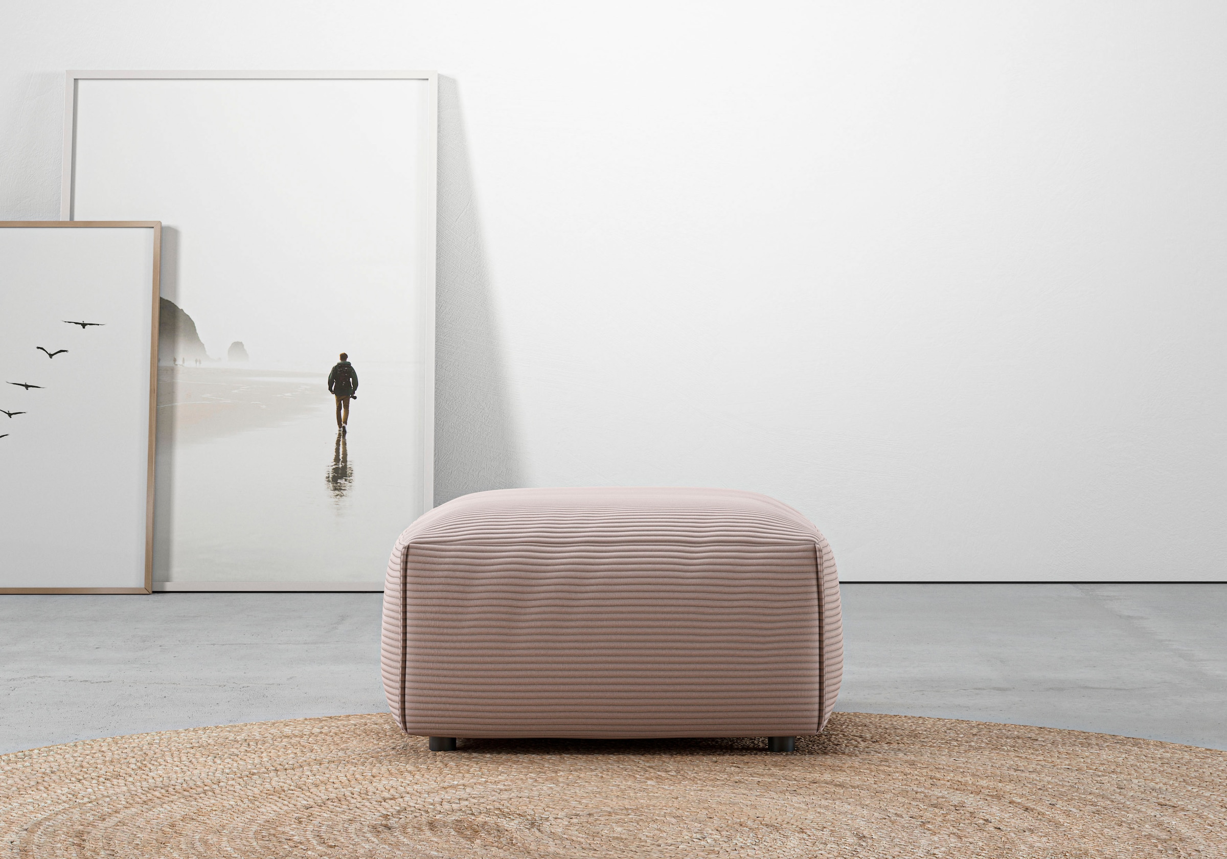 andas Hocker »Glimminge auch in Breitcord, Feincord und Easy care-Bezug«, passend zur Serie "Glimminge"