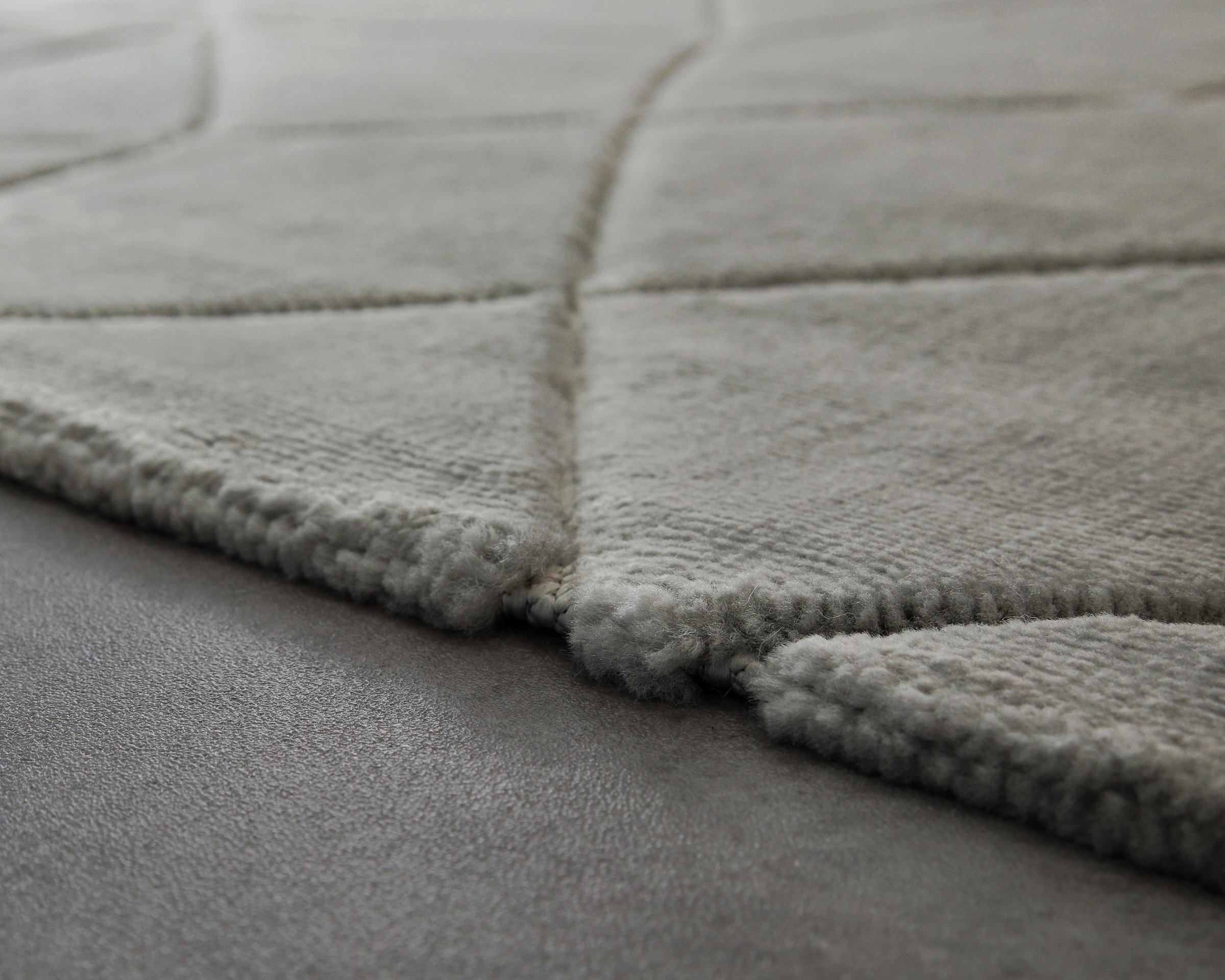Wecon home Teppich »Unplugged, auch in quadratischer Form«, rechteckig, 10 mm Höhe, Kurzflor, Hoch Tief Struktur, gewebt, Wohnzimmer, Schlafzimmer, modern