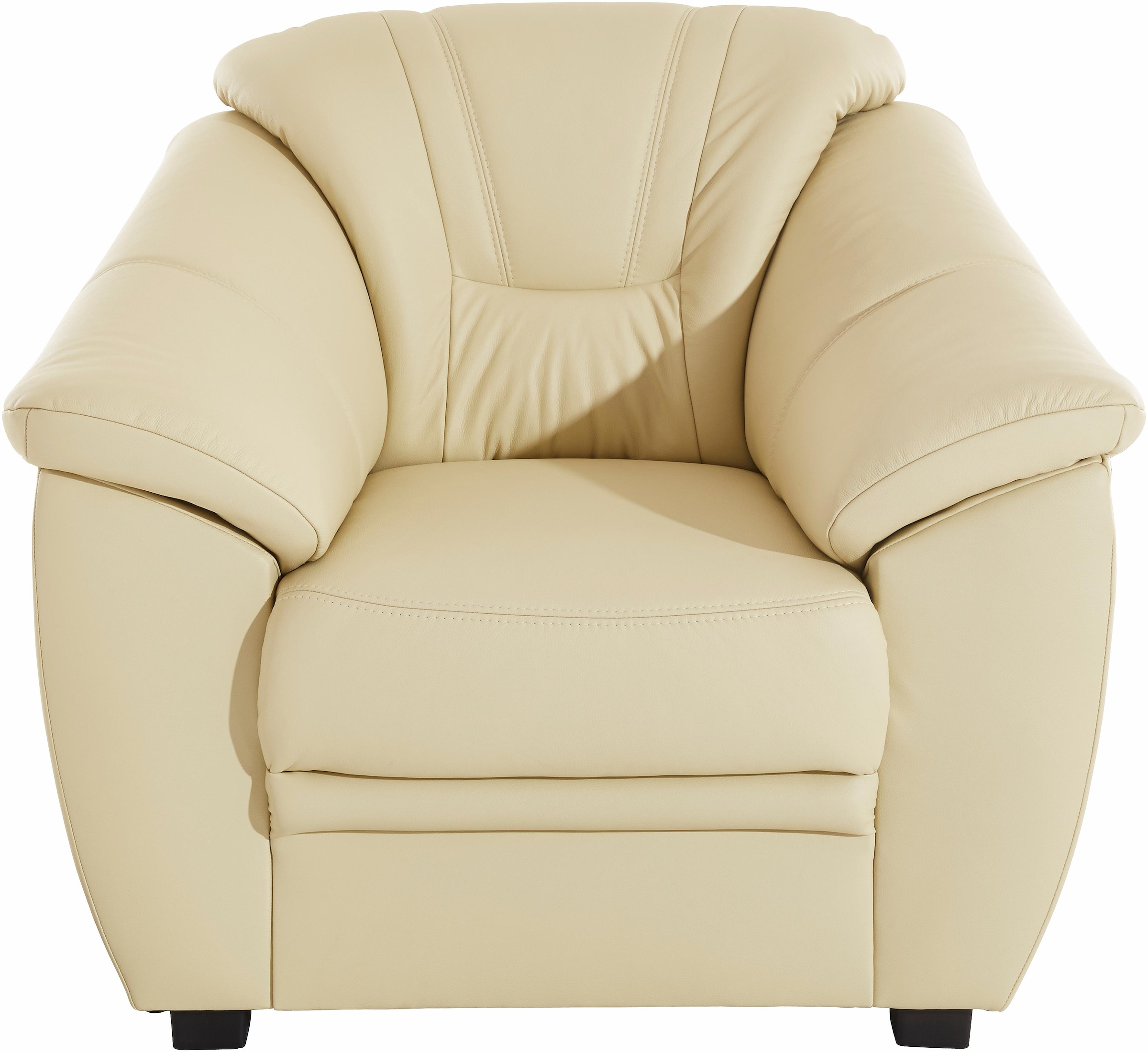 sit&more Sessel »Savona«, NaturLEDER®, inklusive komfortablem Federkern