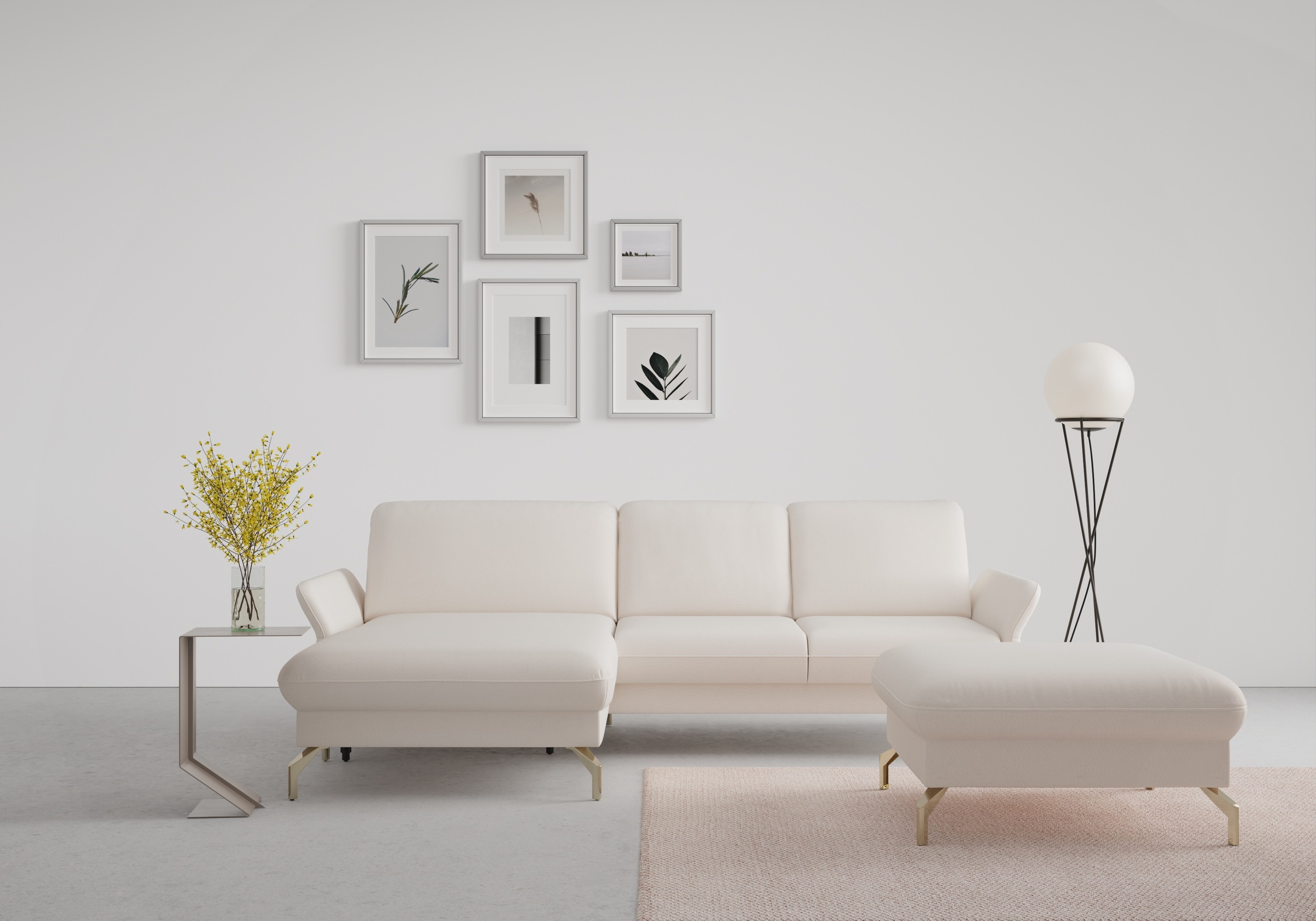 sit&more Ecksofa »Fashion L-Form«, wahlweise mit Kopfteilverstellung, Vorzi günstig online kaufen