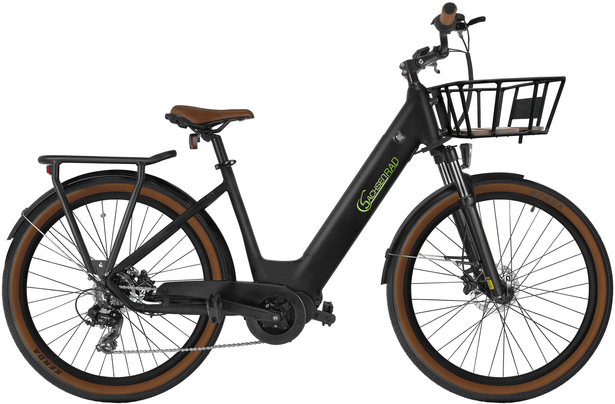 SachsenRad Fahrradkorb »Fahrradkorb für C5 F6 R8 Flex III«