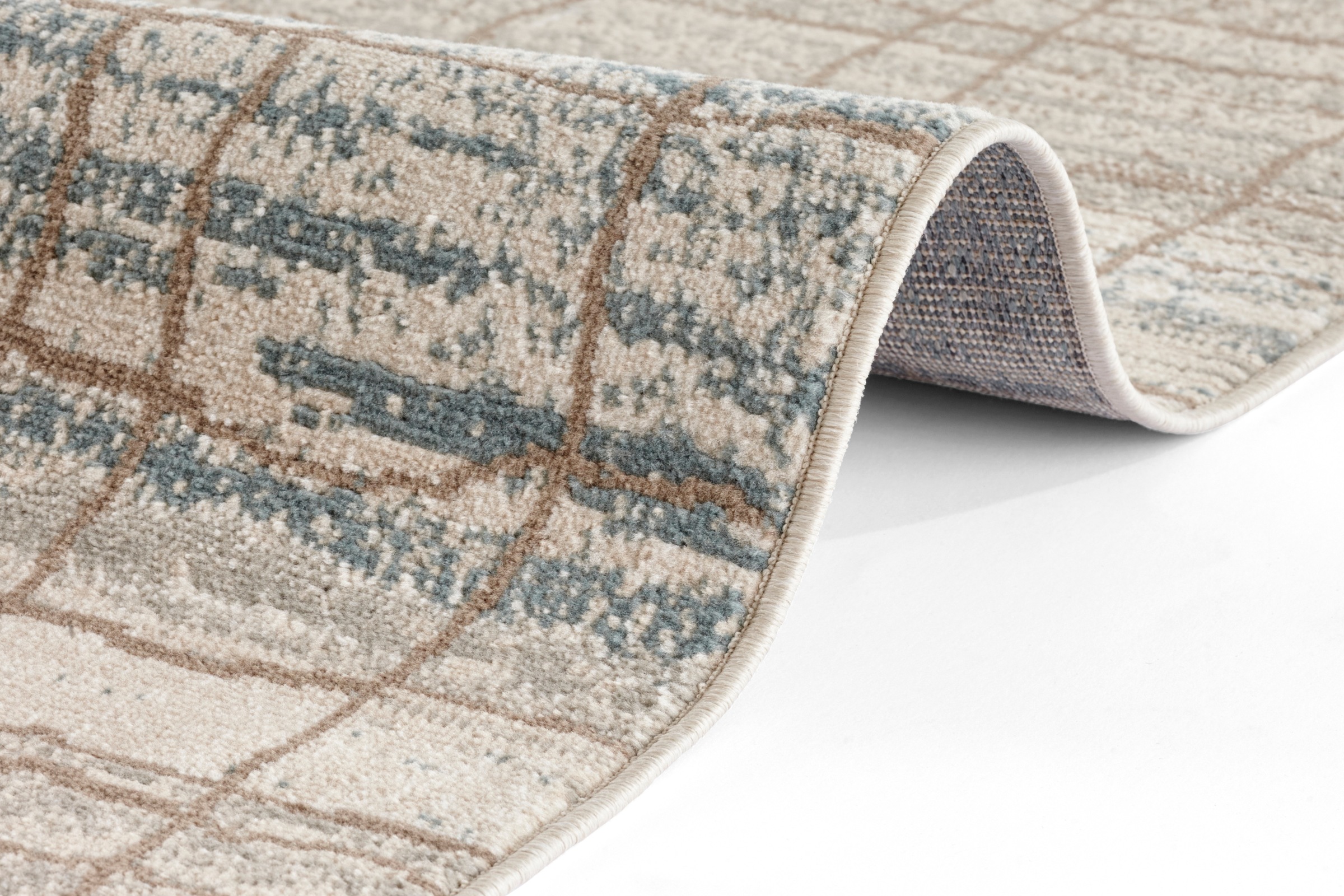 HANSE Home Teppich »Jord«, rechteckig, 8 mm Höhe, Kurzflor, Läufer, Vintage, Wohnzimmer, Schlafzimmer, Esszimmer, Flur