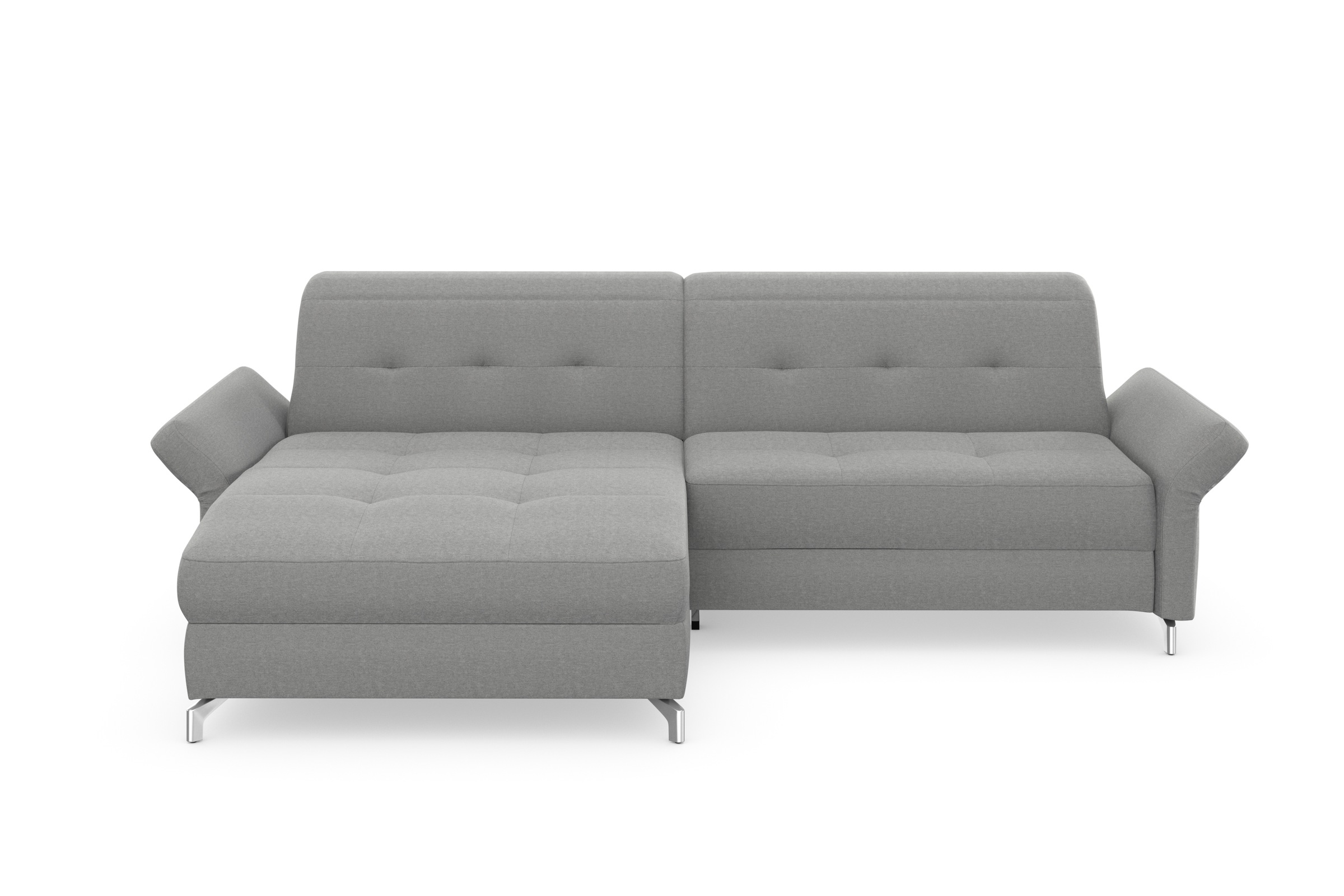 Home affaire Ecksofa »Maredo L-Form« Federkern, wahlweise auch mit Kopfteil günstig online kaufen