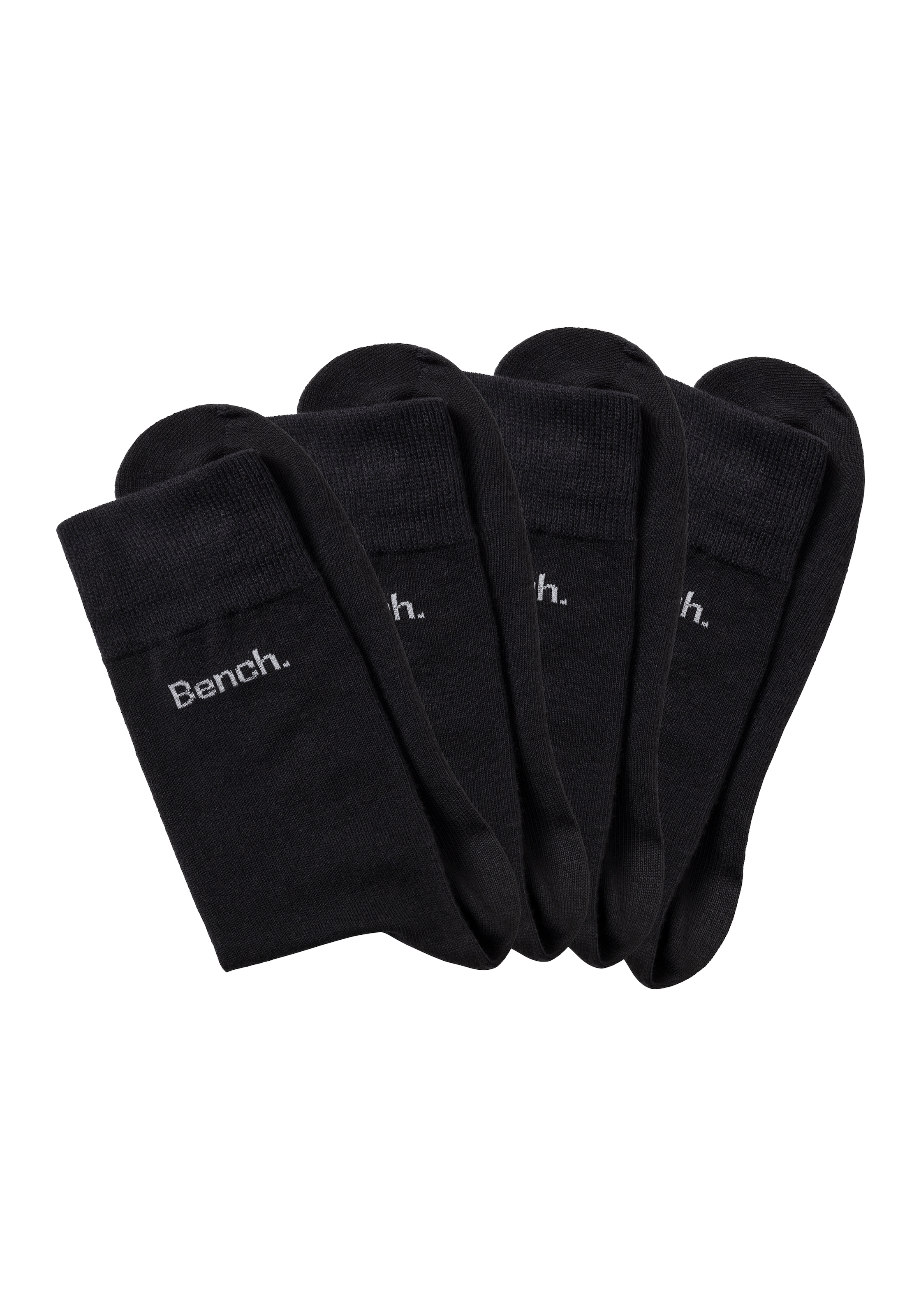 Bench. Basicsocken Packung, 4 Stk. tlg. in angenehm weicher Markenqualität