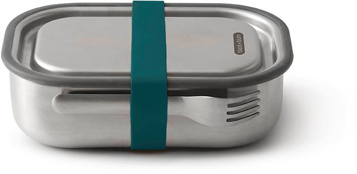 black+blum Lunchbox, (1 tlg.), mit Silikon-Ventil, Gabel und Gurt, 1000 ml günstig online kaufen