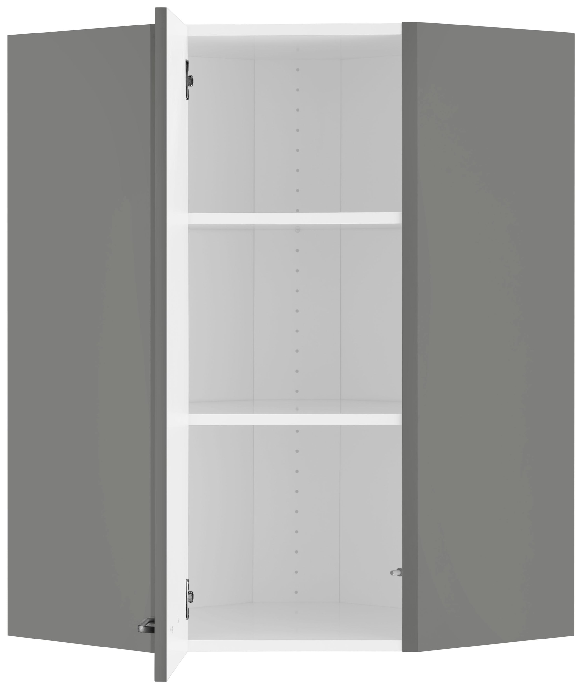 OPTIFIT Eckhängeschrank Breite »Elga«, mit kaufen Rechnung Soft-Close-Funktion 60x60 und cm Metallgriff, auf