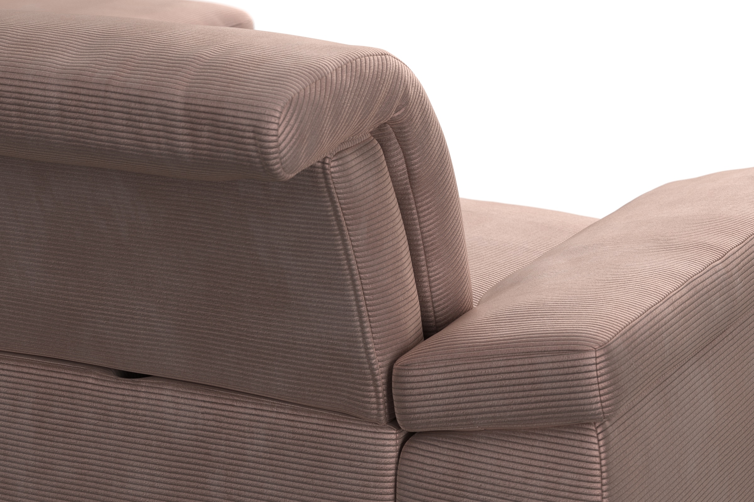 sit&more Ecksofa »Cabana L-Form«, Ottomane, wahlweise mit Sitztiefen-,Armlehnen- und Kopfteilfunktion