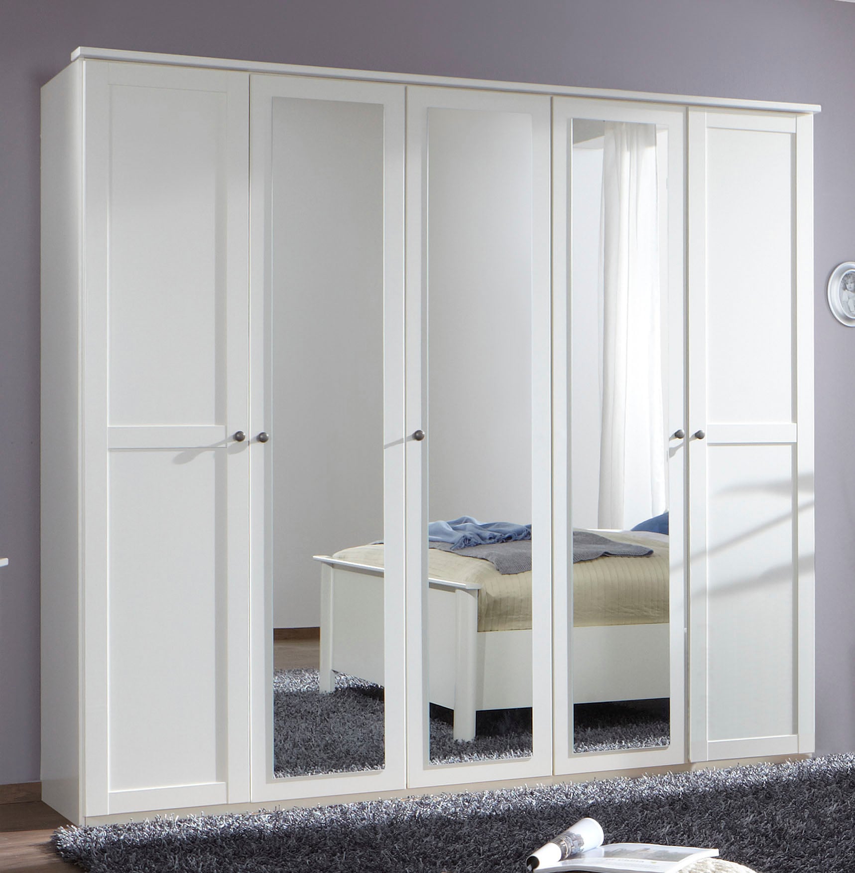 Wimex Kleiderschrank »Chalet«, mittig mit Spiegeltüren