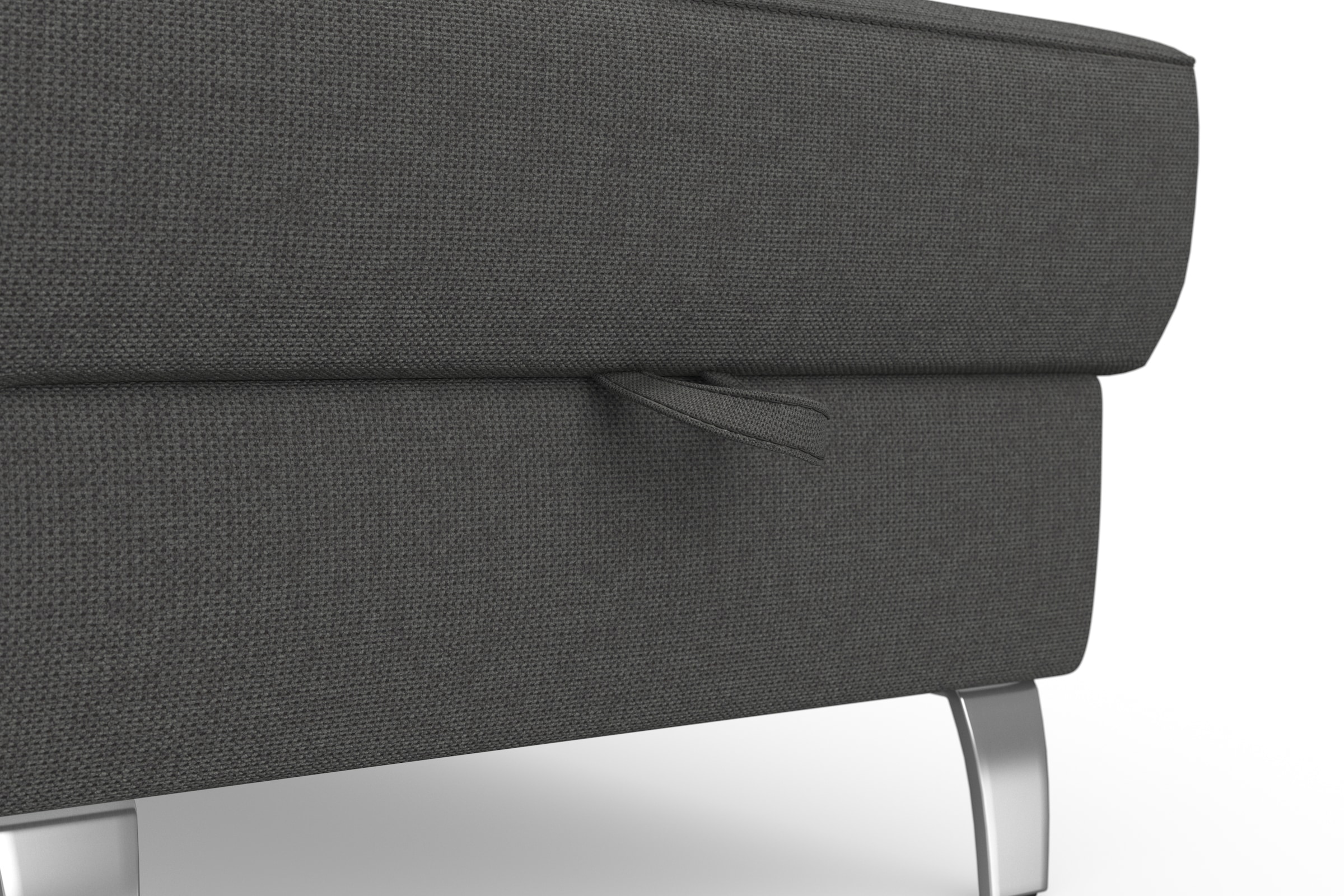 sit&more Ecksofa »Visby L-Form«, wahlweise mit Bettfunktion und Bettkasten, frei im Raum stellbar