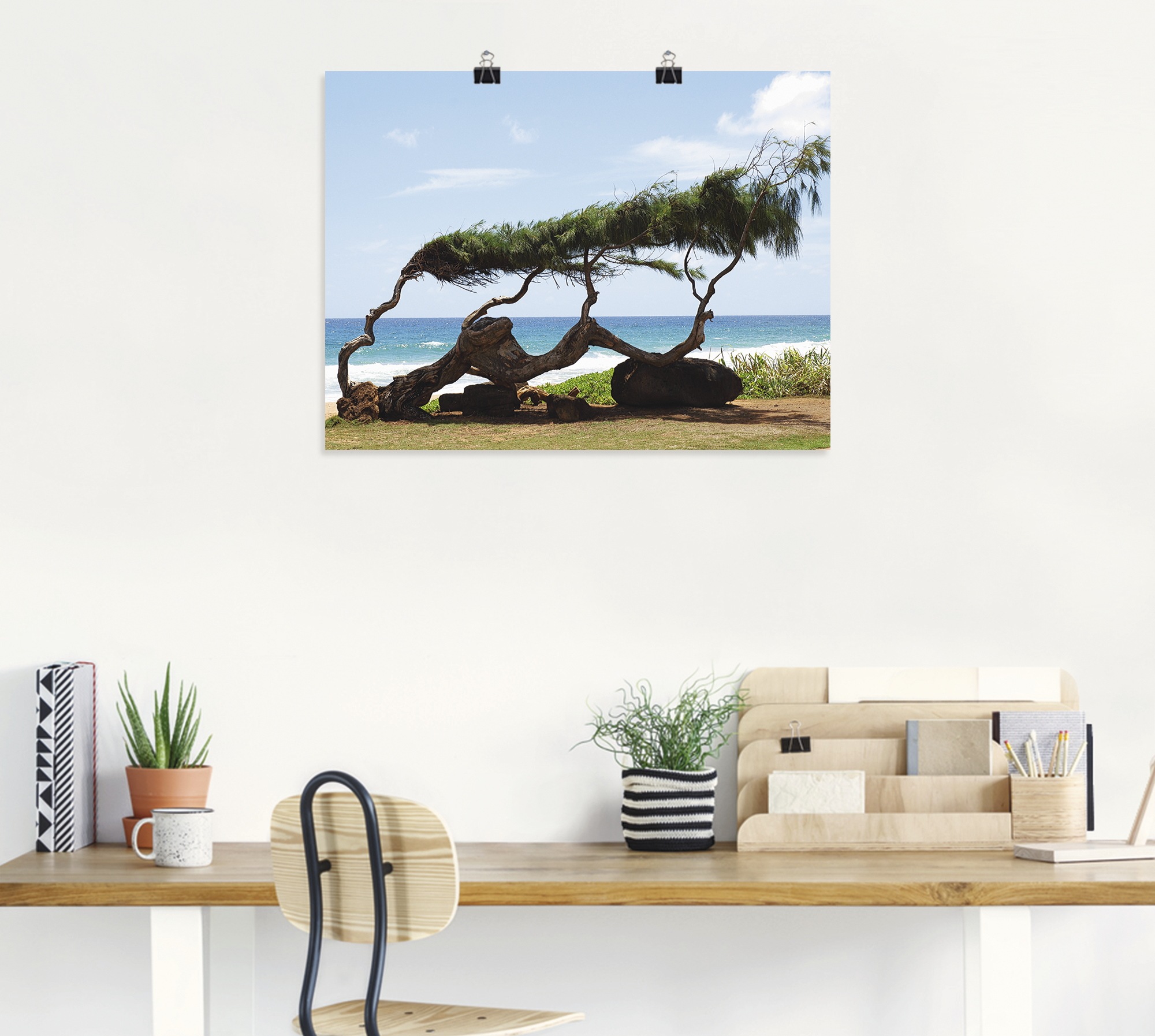 Artland Wandbild »Landschaft, Hawaii«, Strand, (1 St.), als Alubild, Leinwandbild, Wandaufkleber oder Poster in versch. Größen