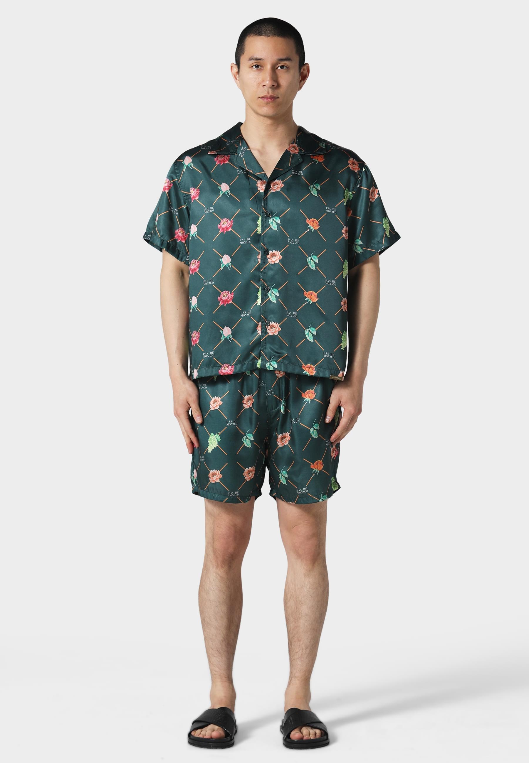 Pas De Monaco Langarmhemd »Pas De Monaco FRUIT MONOGRAM CUBAN SHIRT« 1 Stk.