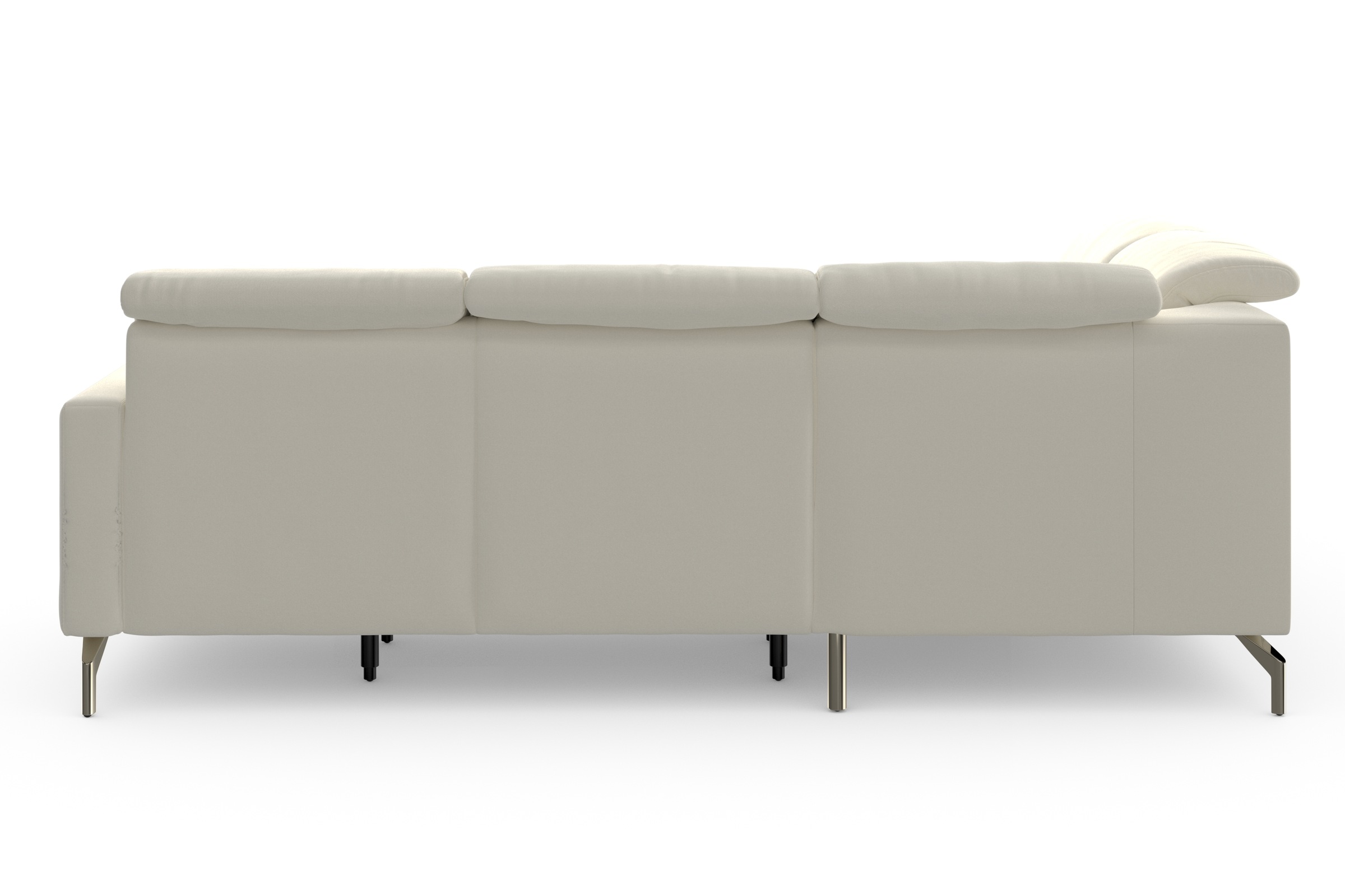 sit&more Ecksofa »Bailando L-Form«, wahlweise mit Kopfteilverstellung und Vorziehsitz, motorisch