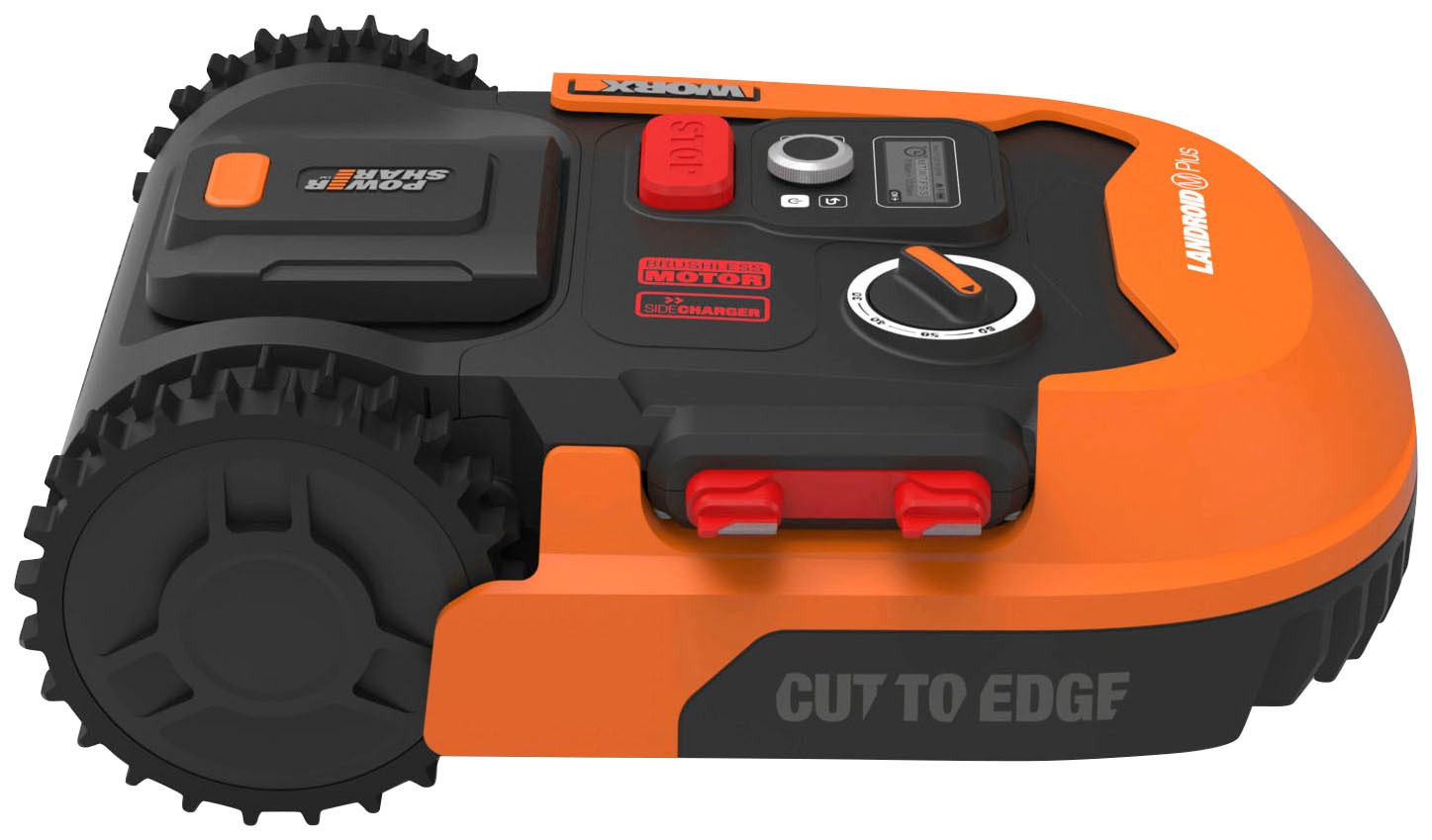 Worx Rasenmähroboter »Landroid M700 Plus«, (Set), 700m², 20V/4Ah, 18cm/30-60mm, WiFi/Bluetooth, Cut to edge, PowerShare