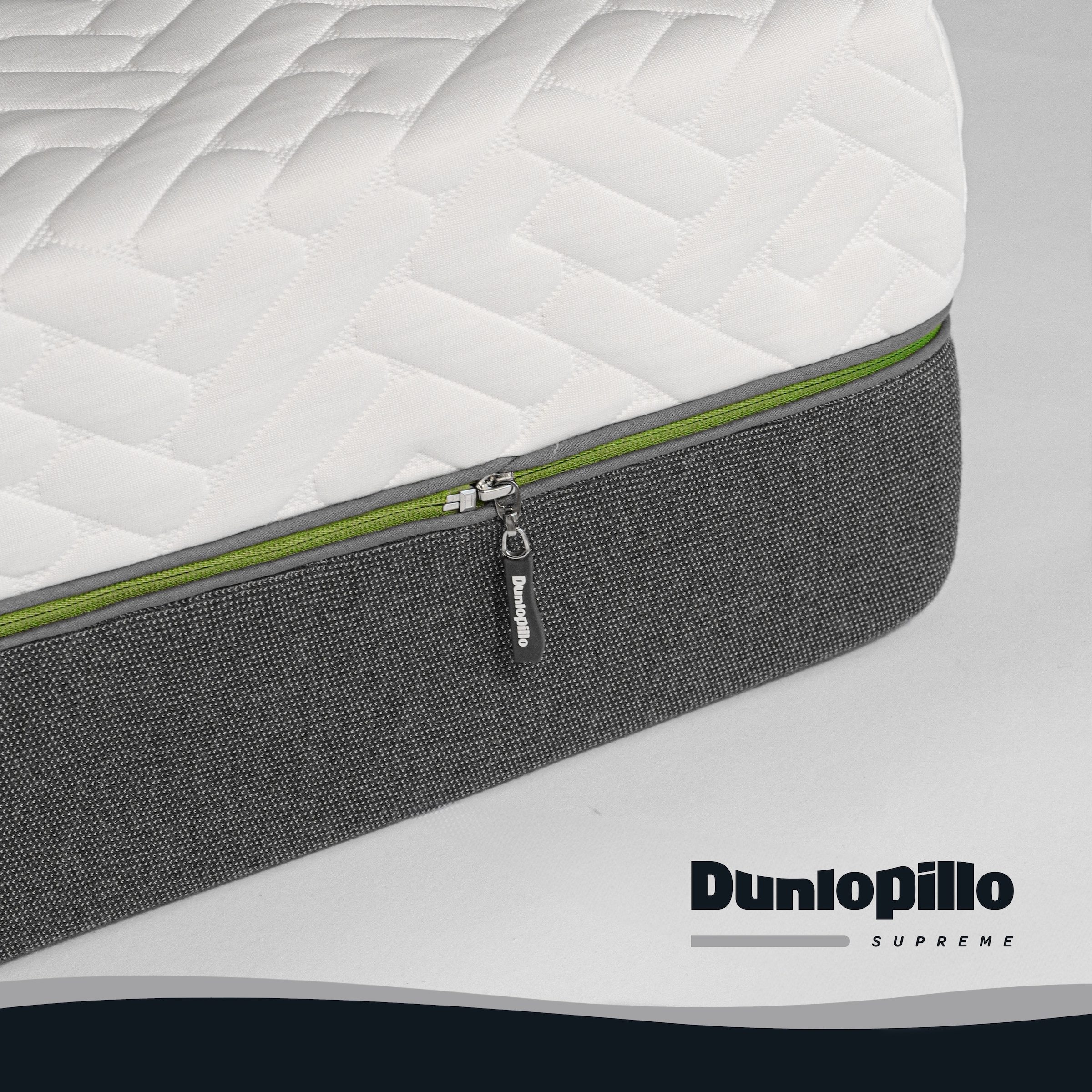 Dunlopillo Taschenfederkernmatratze »Dunlopillo Supreme T, Matratze 90x200, 140x200 cm, Made in Germany« 25 cm hoch 1.000 Federn 1 Stk. tlg. Temperaturunabhängige Aquagelplatte, 1000 Federn (bei 100x200 cm)