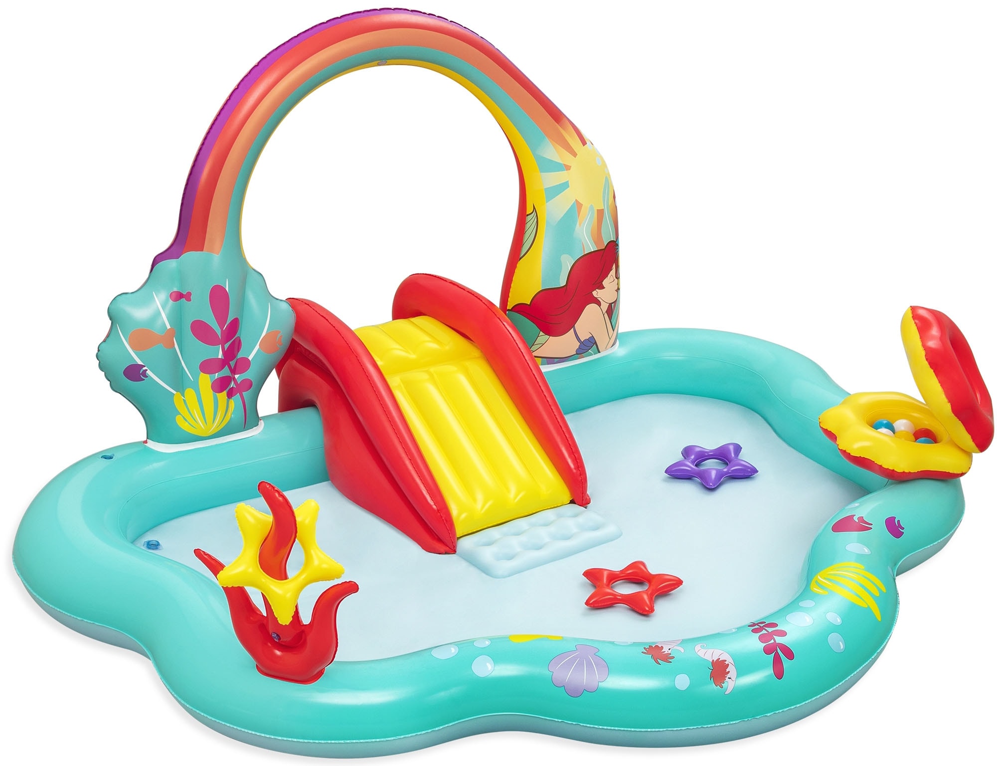 Planschbecken »Wasserspielcenter Little Mermaid«, 221x193x117 cm