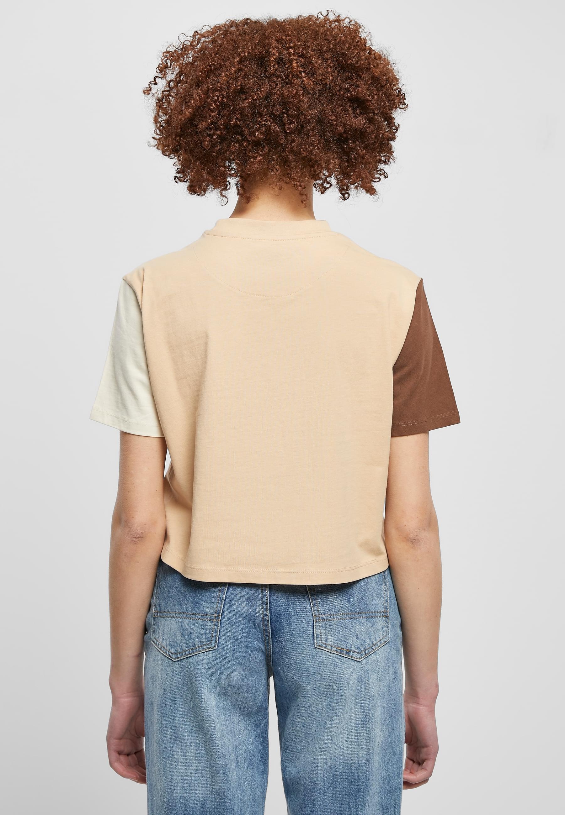 Karl Kani T-Shirt »Karl Kani Damen KW231-033-1 KK Serif Crop Block Tee« 1 Stk.