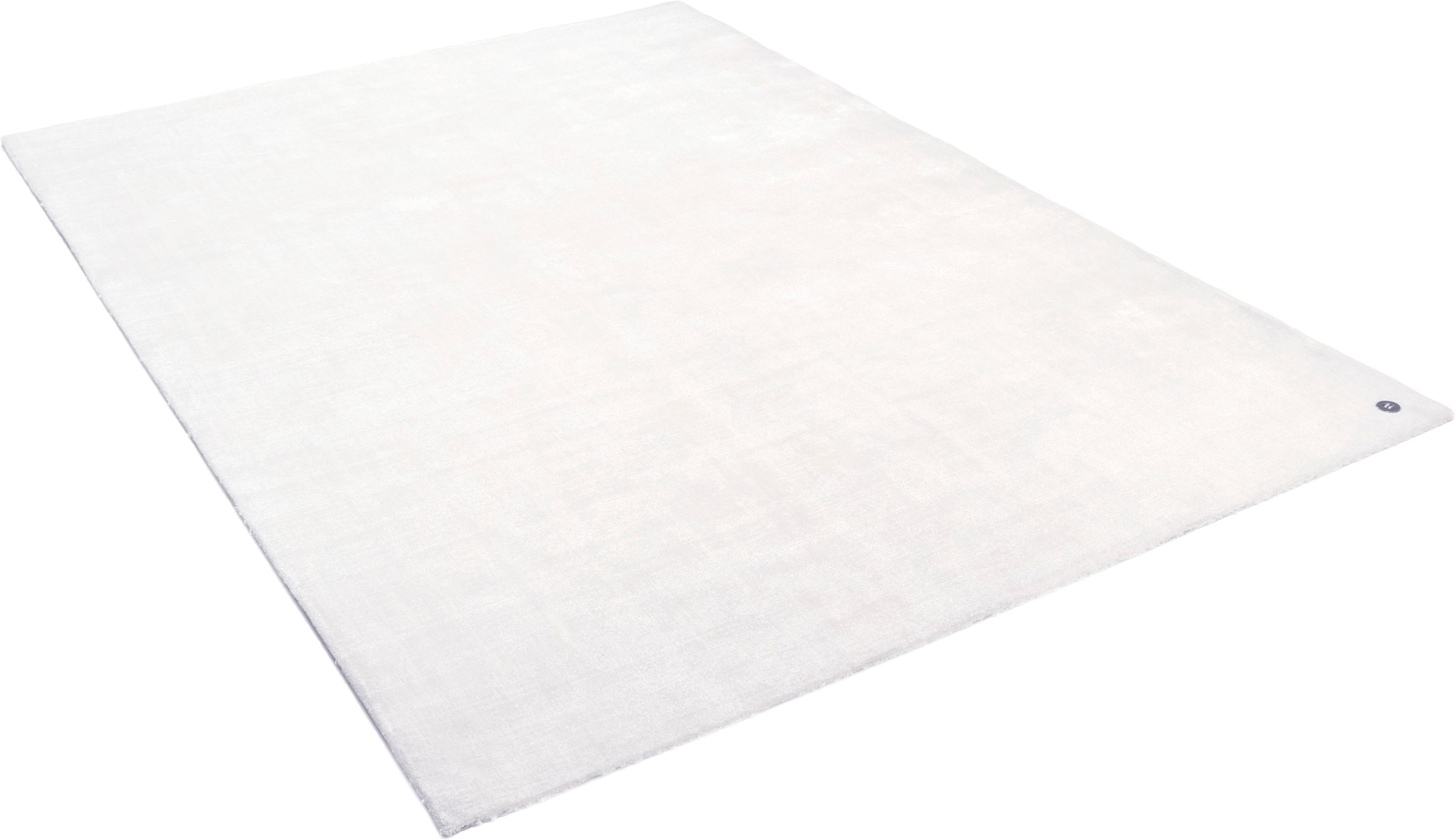 TOM TAILOR HOME Teppich »Shine uni«, rechteckig, 8 mm Höhe, Handweb Teppich, 100% Viskose, handgewebt, mit elegantem Schimmer