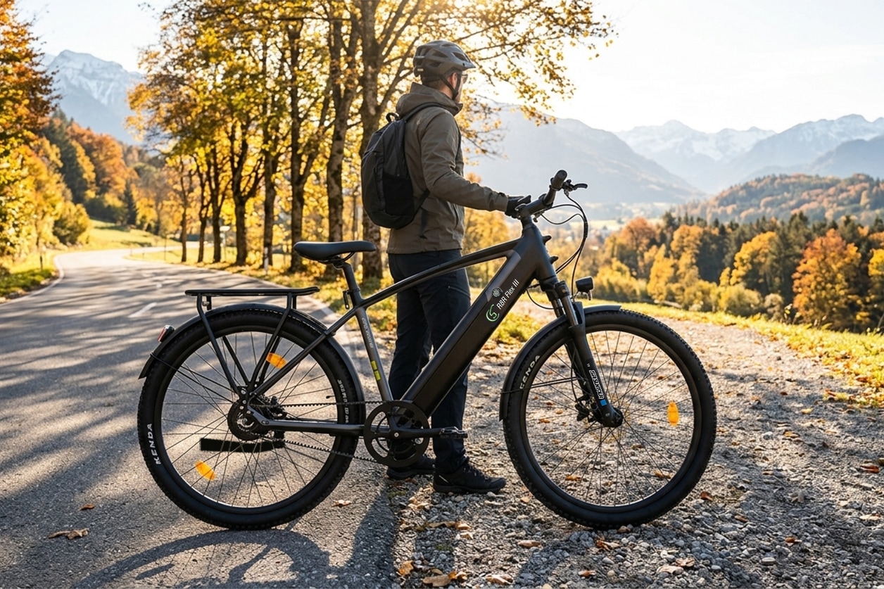 SachsenRad »R8R Flex III mit Riemenantrieb« Shimano ohne Schaltung Heckmotor 250 W