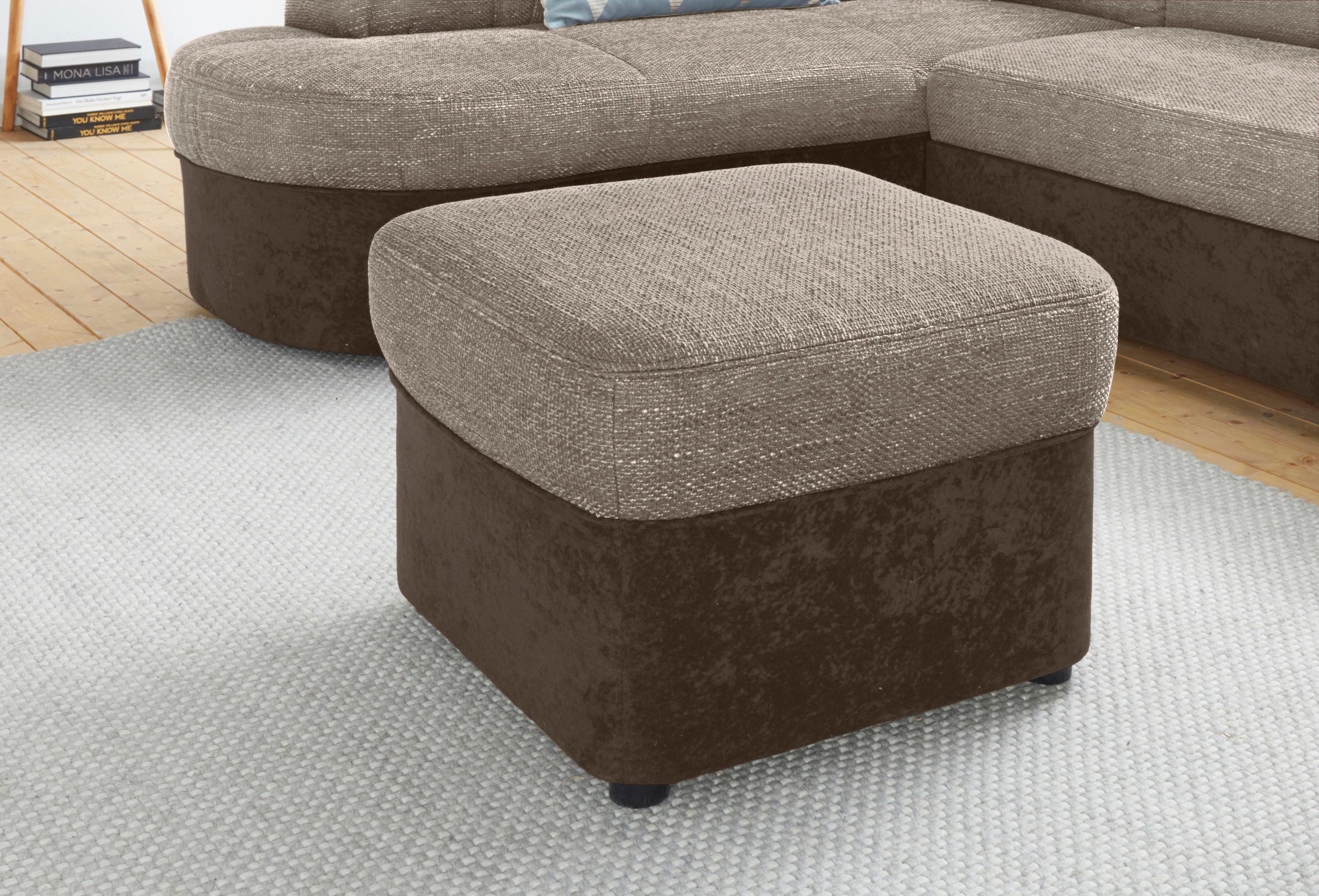 DOMO collection Polsterhocker »Sarafina«