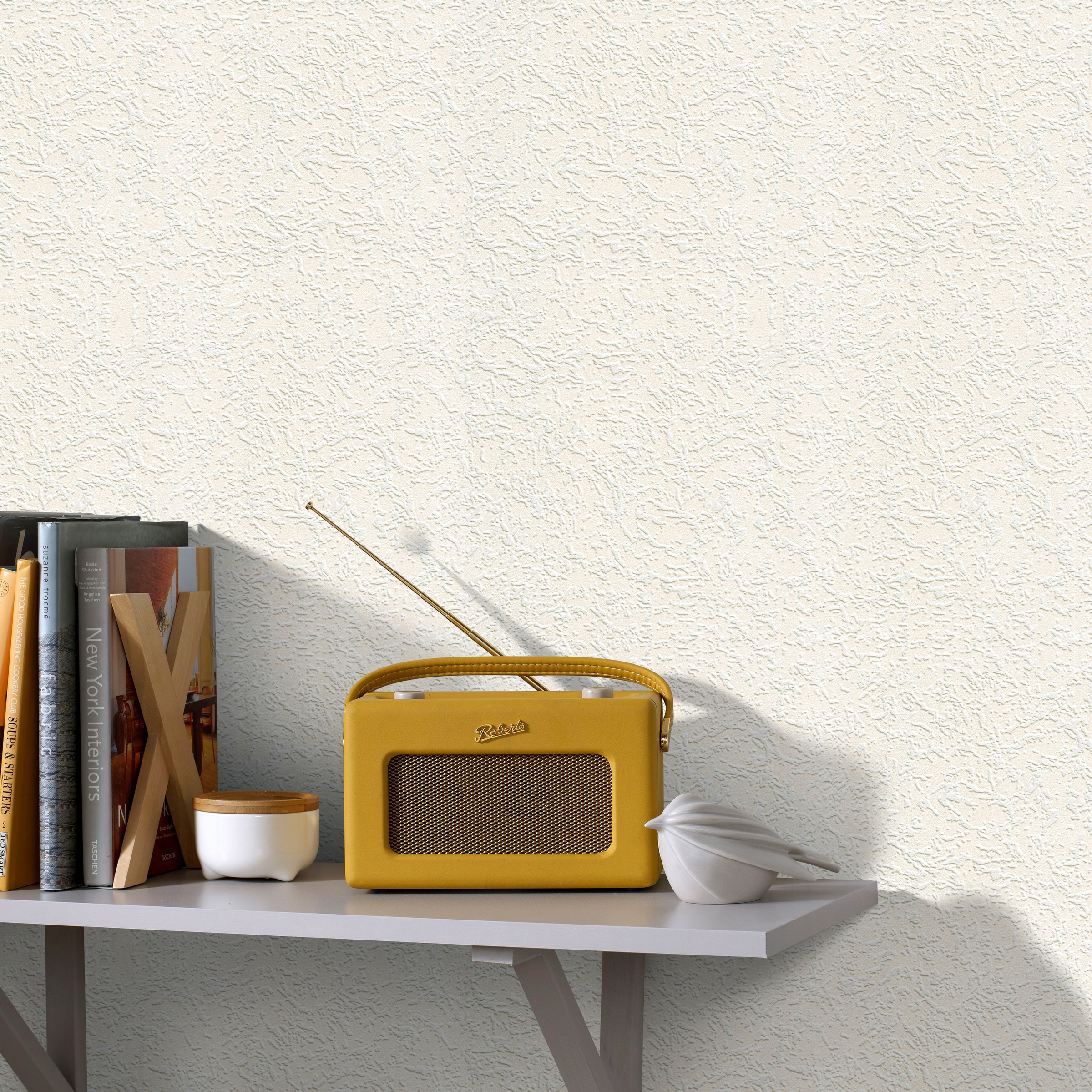 Superfresco Easy Vliestapete »UberstreichbarM« uni aufgeschäumt Granol Stuc 15mx52cm