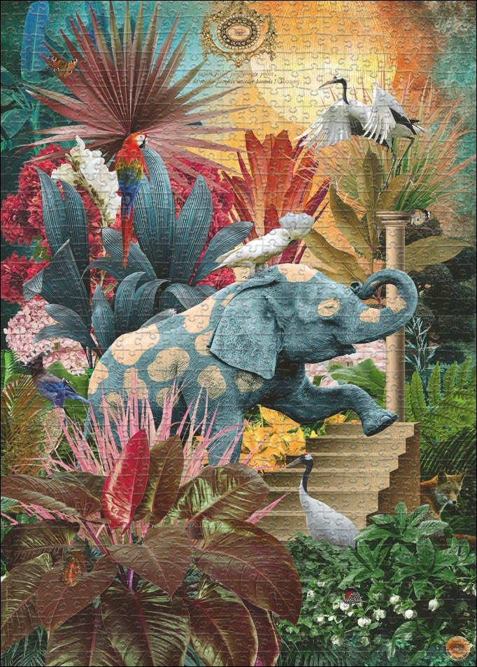 HEYE Puzzle »Elephantaisy«, Made in Germany
