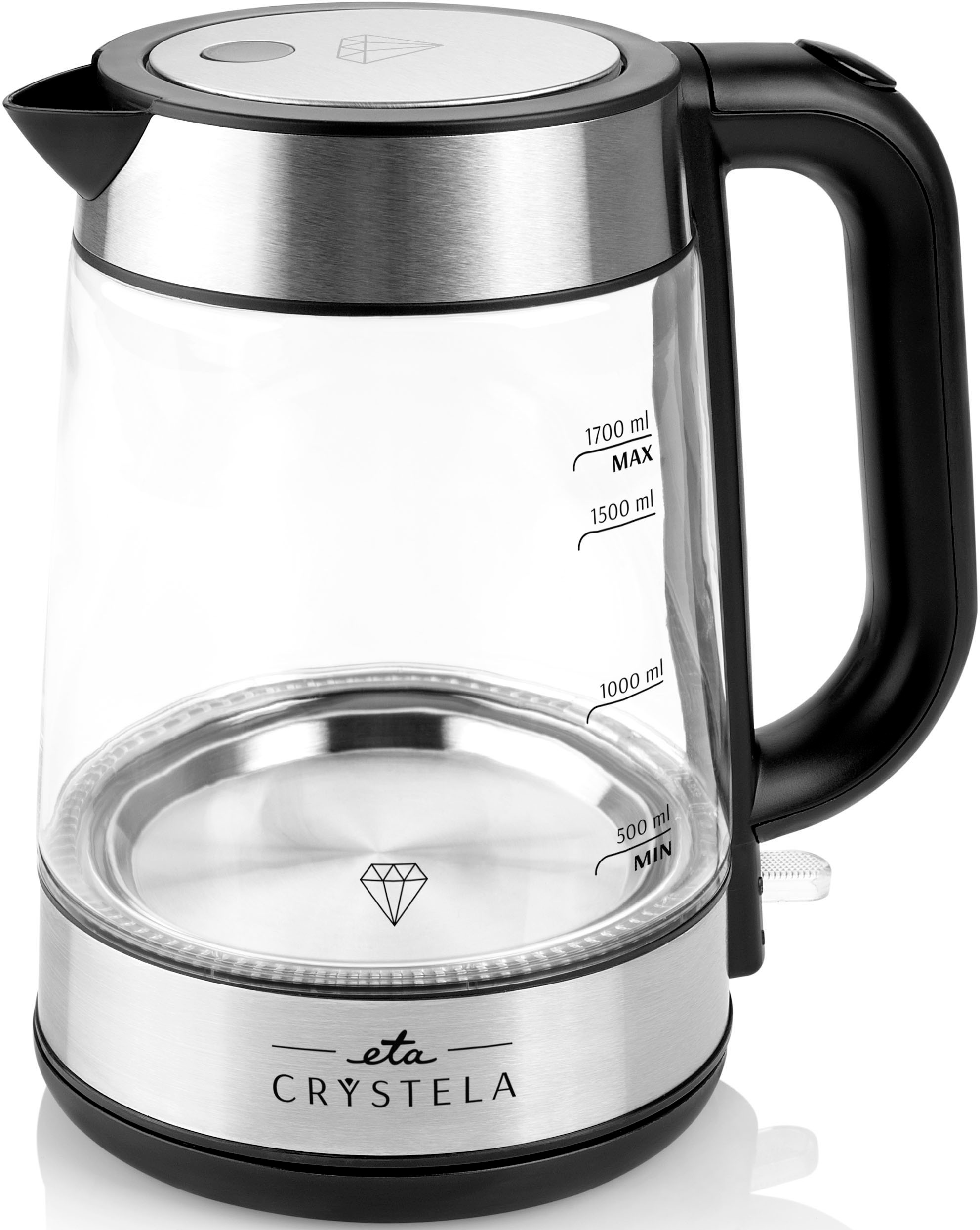eta Wasserkocher »CRYSTELLA ETA615390000«, 1,7 l, 2200 W, mit LED-Beleuchtu günstig online kaufen