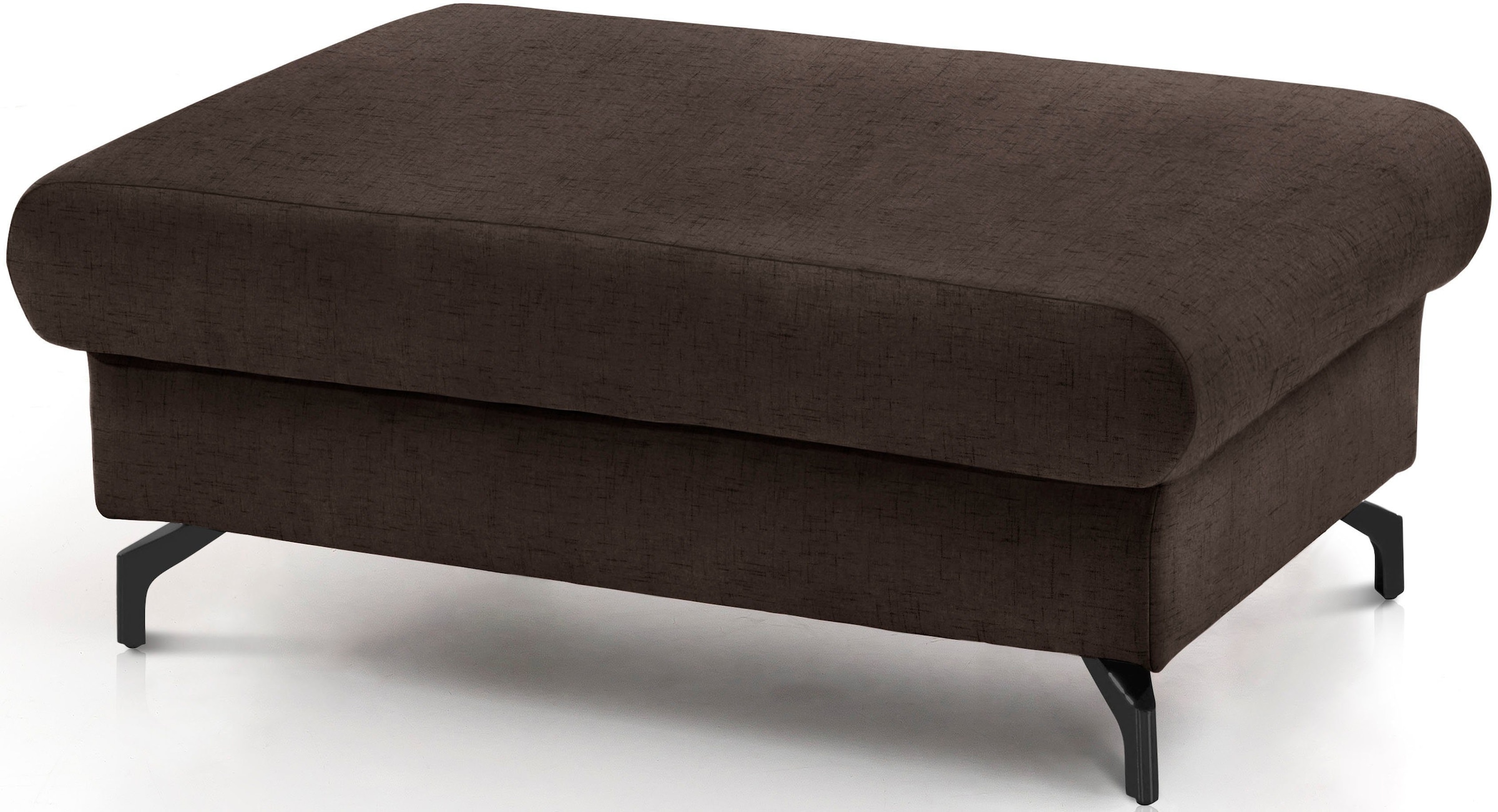 COTTA Polstergarnitur »Komaris L-Form«, (Set), Set bestehend aus: Ecksofa mit Kopfteilverstellung & Hocker