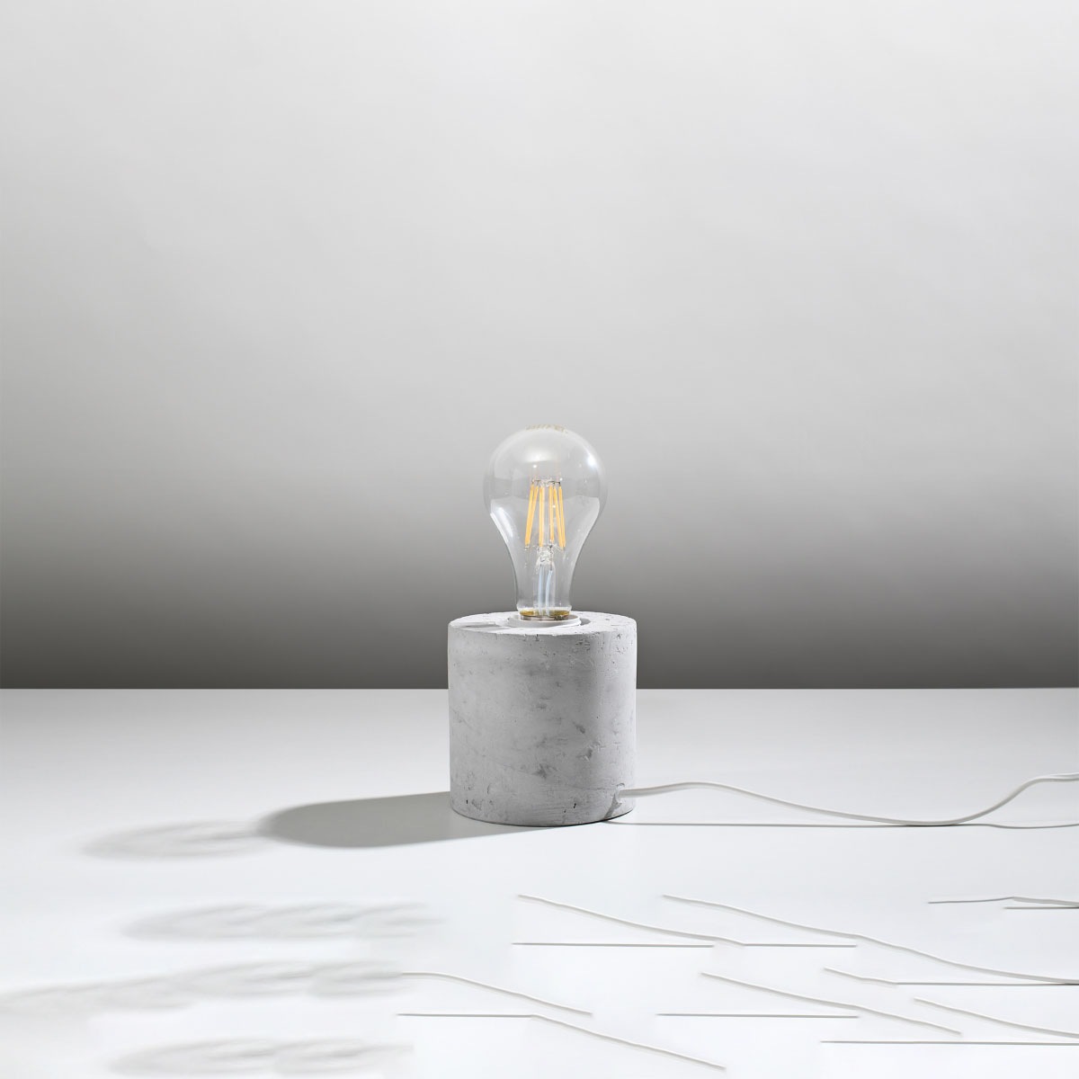 SOLLUX lighting Tischleuchte »SALGADO«, 1 flammig, Leuchtmittel E27   ohne günstig online kaufen