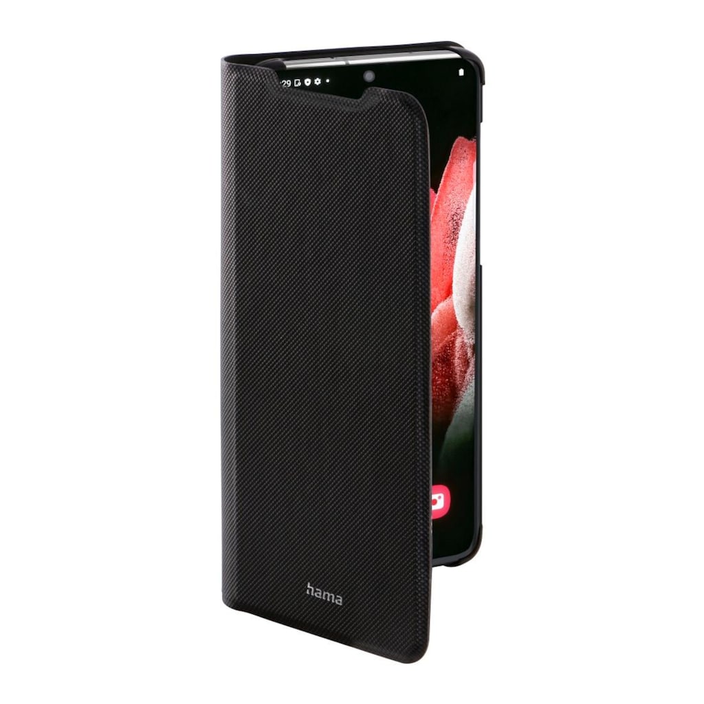 Hama Handyhülle »Booklet "Slim Pro", Tasche für Samsung Galaxy S21 Ultra (5G), Schwarz«