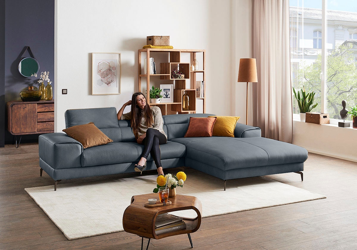 W.SCHILLIG Ecksofa "piedroo, Designsofa mit tollem Sitzkomfort, elegant und günstig online kaufen