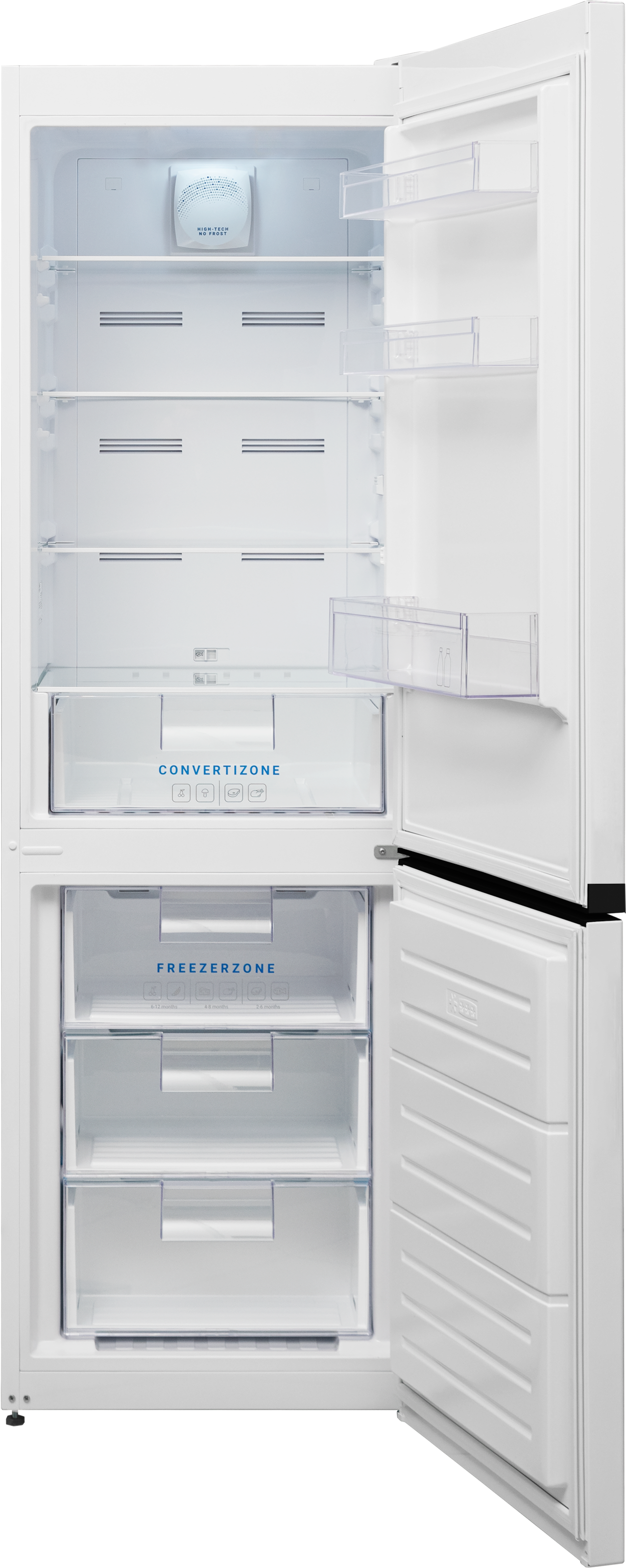 Daewoo Kühl-/Gefrierkombination »CKM0379CWRA0-EU« 186 cm hoch 59,5 cm breit