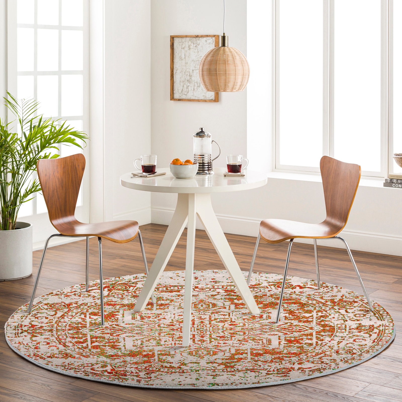 Livabliss Teppich »SYRACUSA«, rund, 11 mm Höhe, ⌀160cm günstig online kaufen